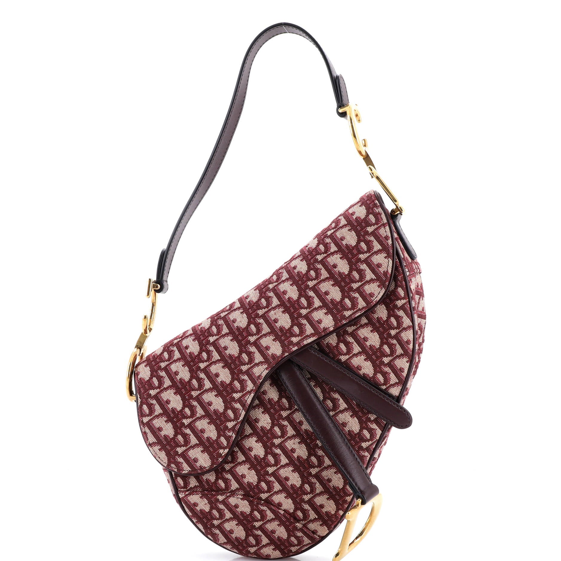 Saddle Handbag Oblique Canvas Medium