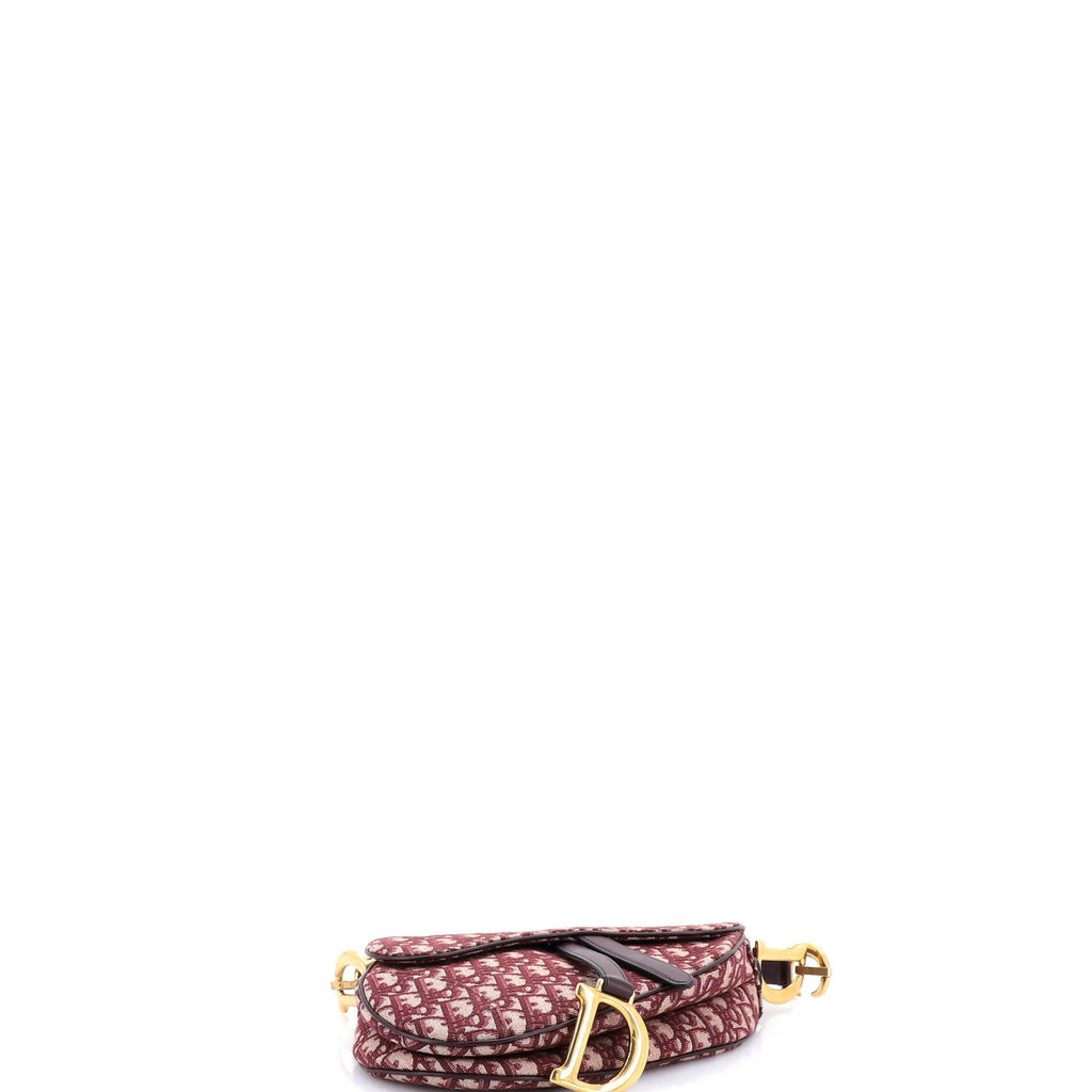 Saddle Handbag Oblique Canvas Medium