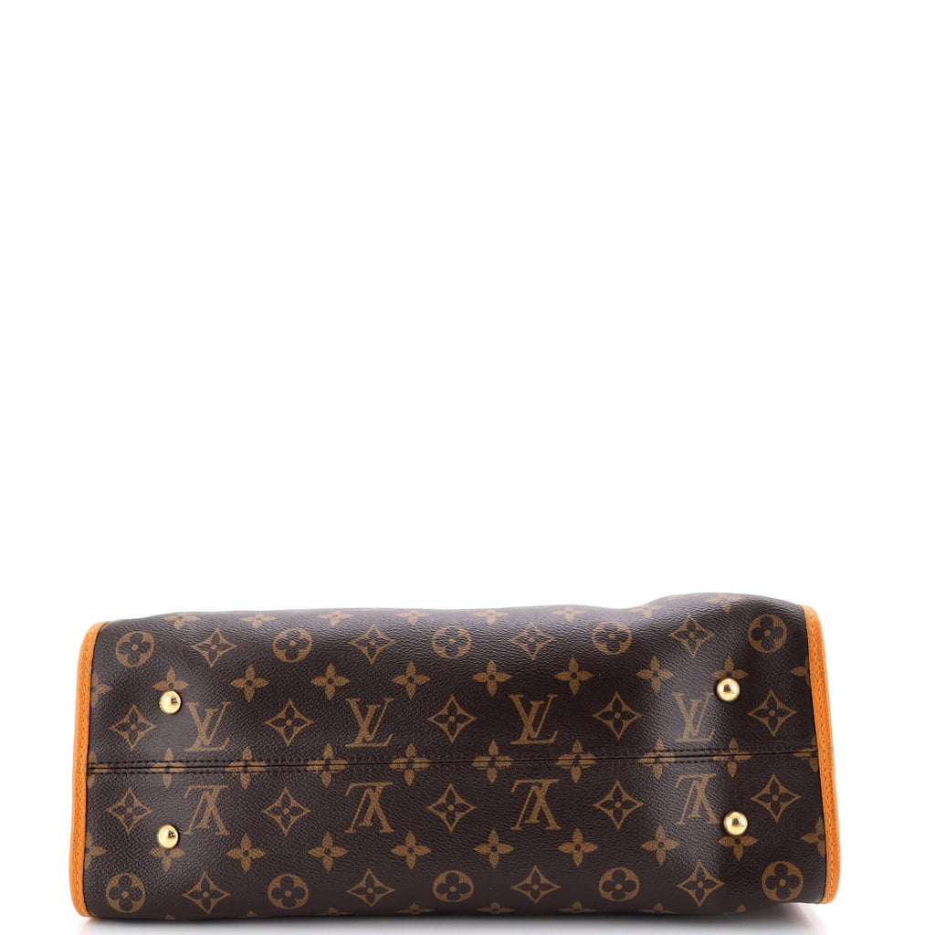 Popincourt NM Handbag Monogram Canvas with Leather MM