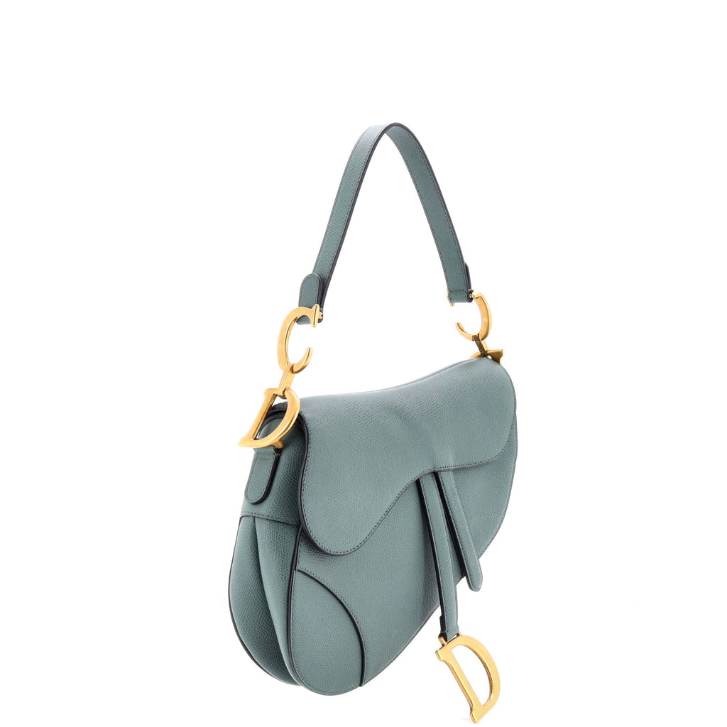 Saddle Handbag Leather Medium