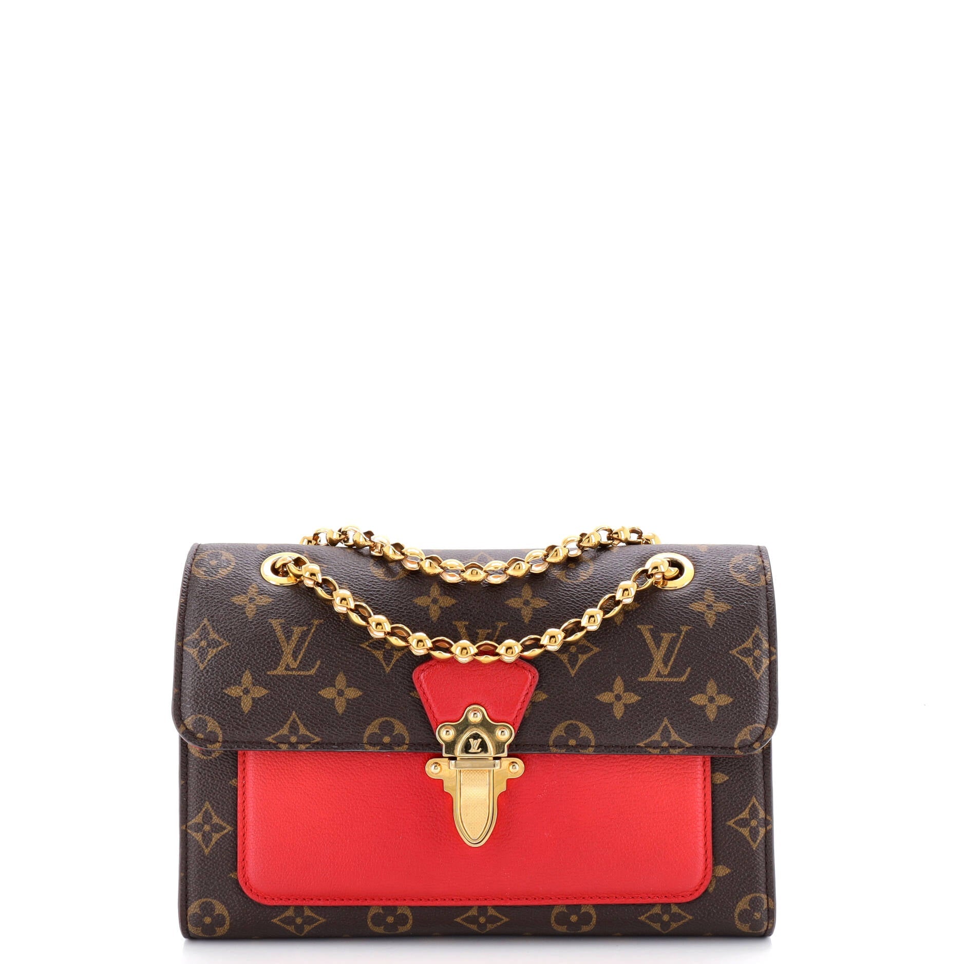 Victoire Handbag Monogram Canvas and Leather