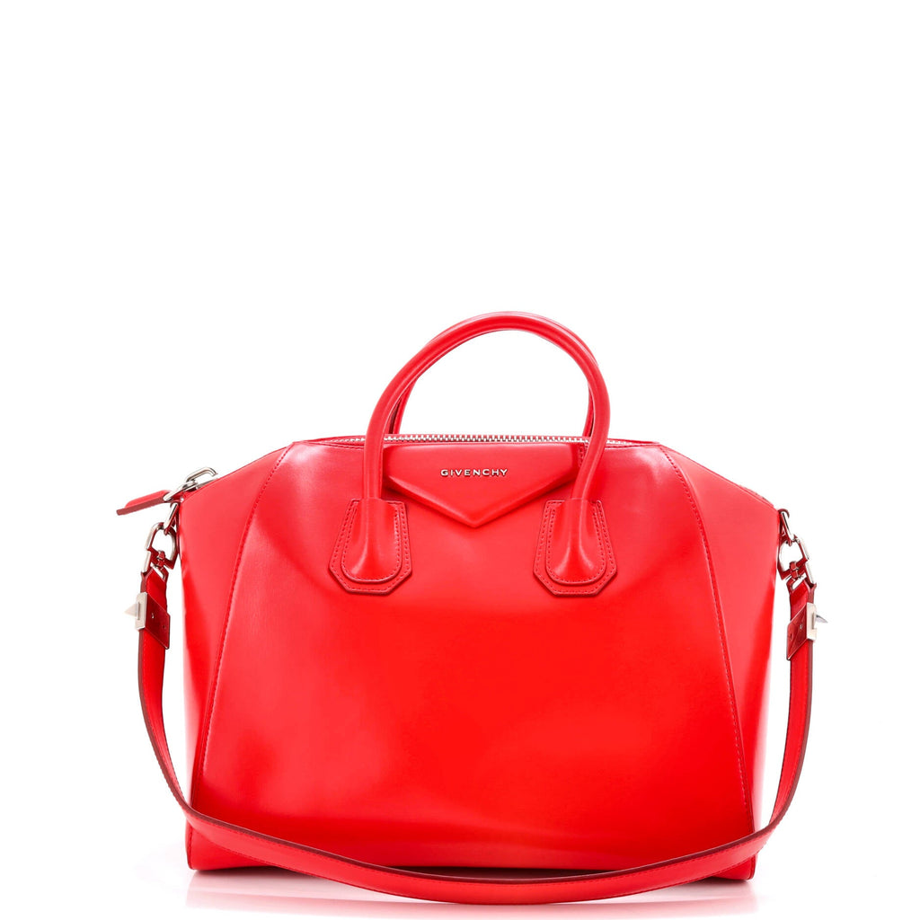 Antigona Bag Glazed Leather Medium