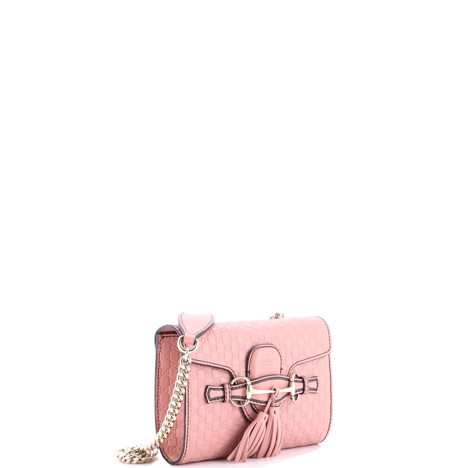 Emily Chain Flap Bag Microguccissima Leather Mini