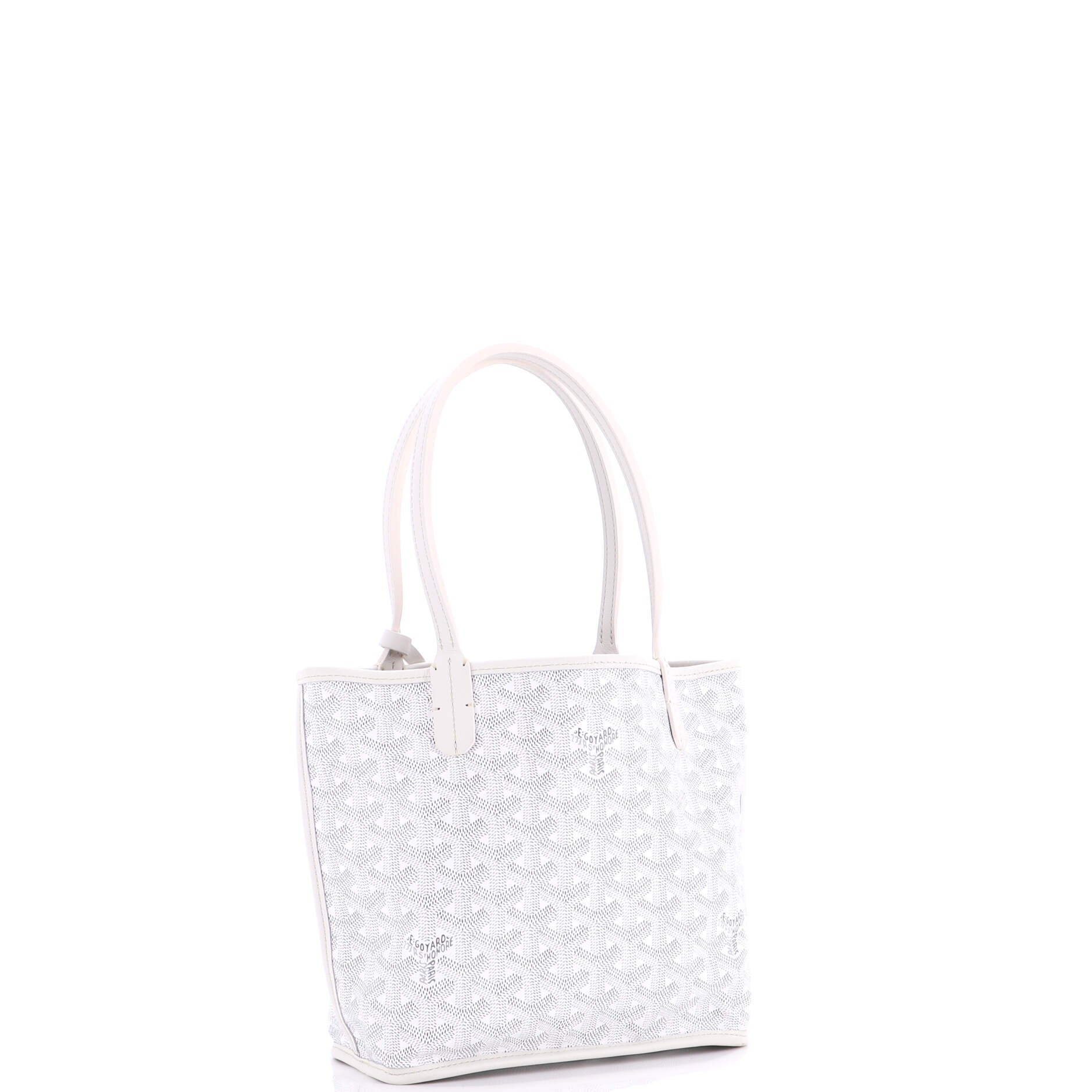 Anjou Reversible Tote Coated Canvas Mini