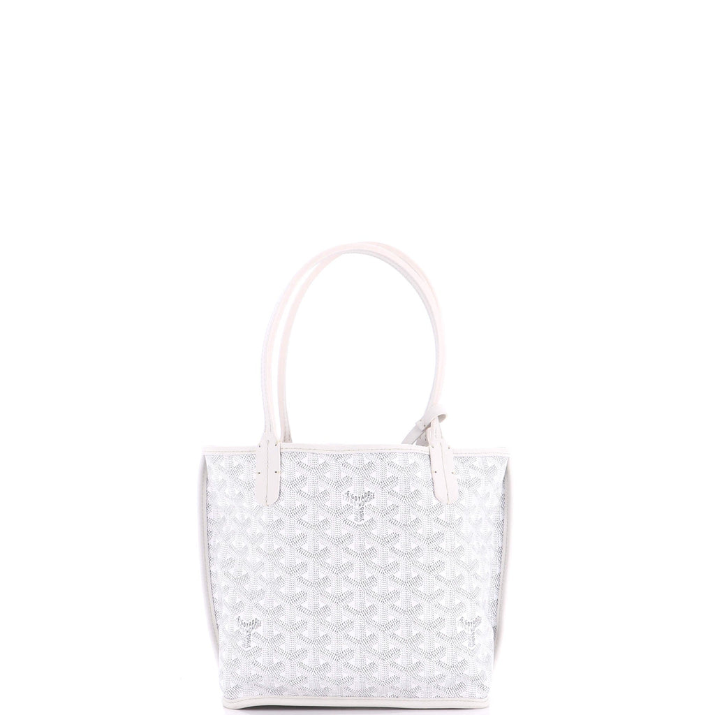Anjou Reversible Tote Coated Canvas Mini