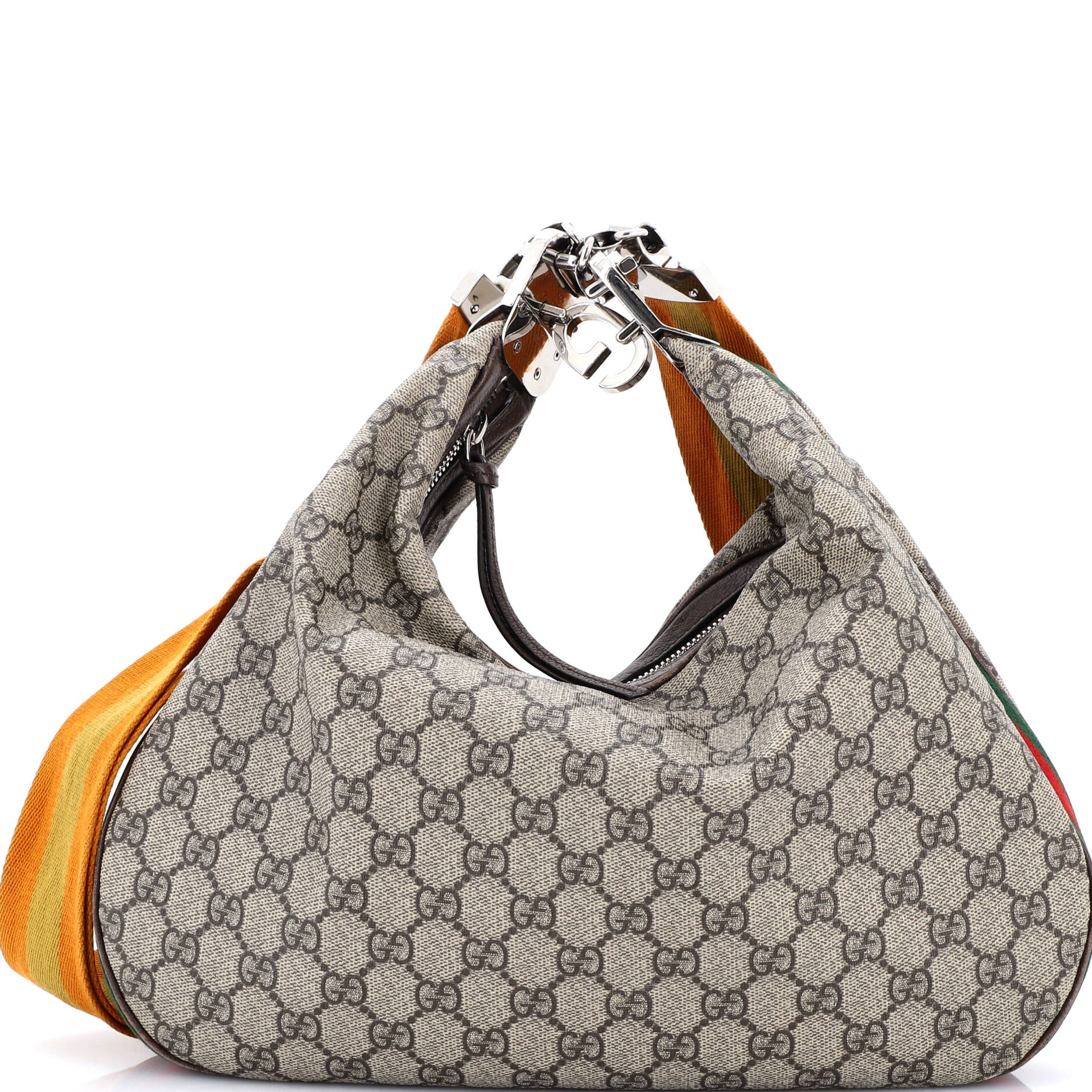 Attache Shoulder Bag GG Coated Canvas Medium