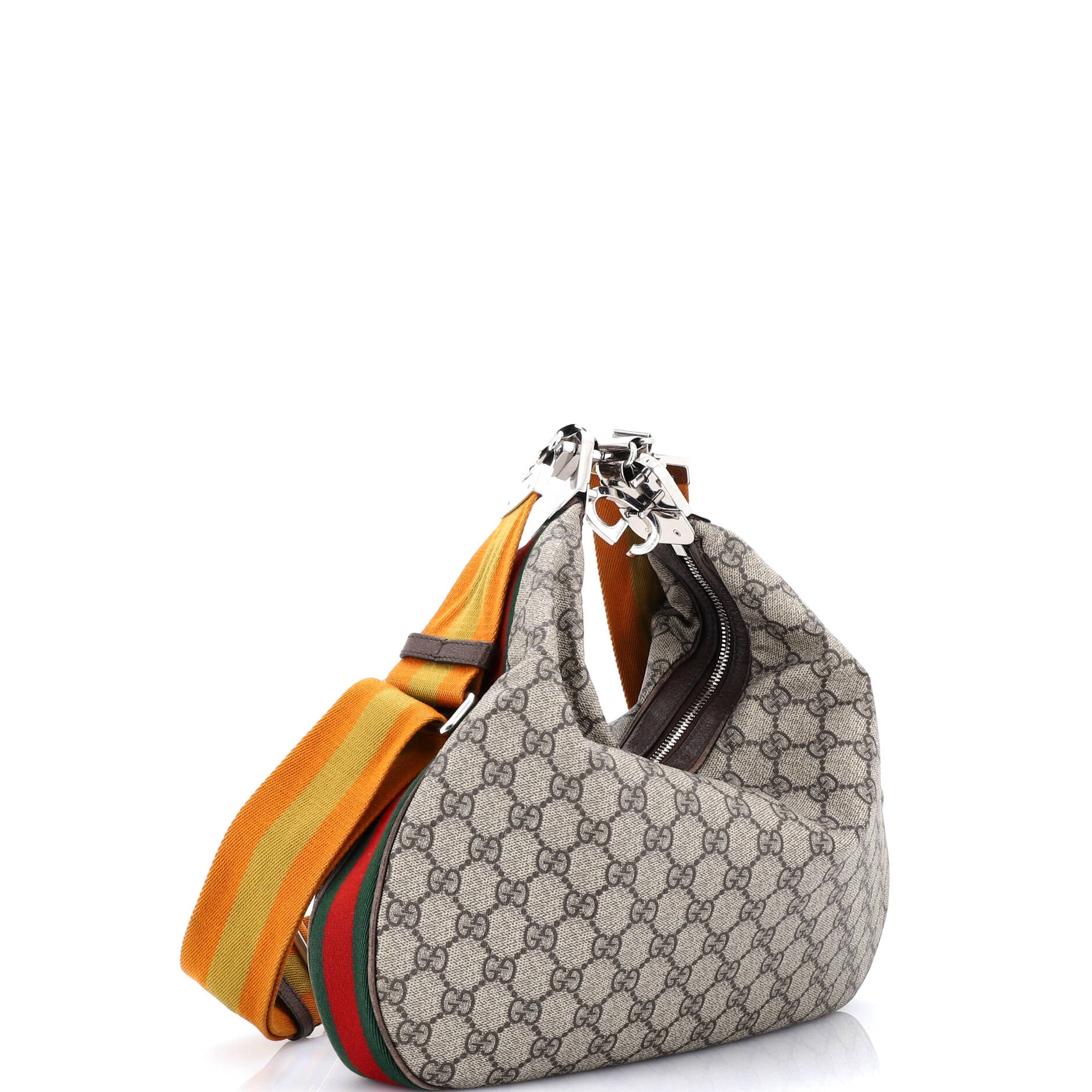 Attache Shoulder Bag GG Coated Canvas Medium