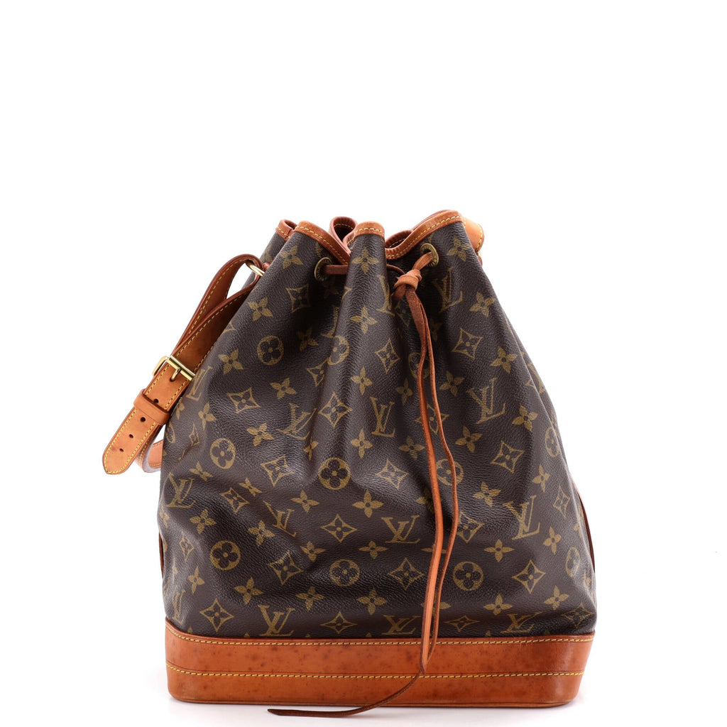 Noe Handbag Monogram Canvas Large