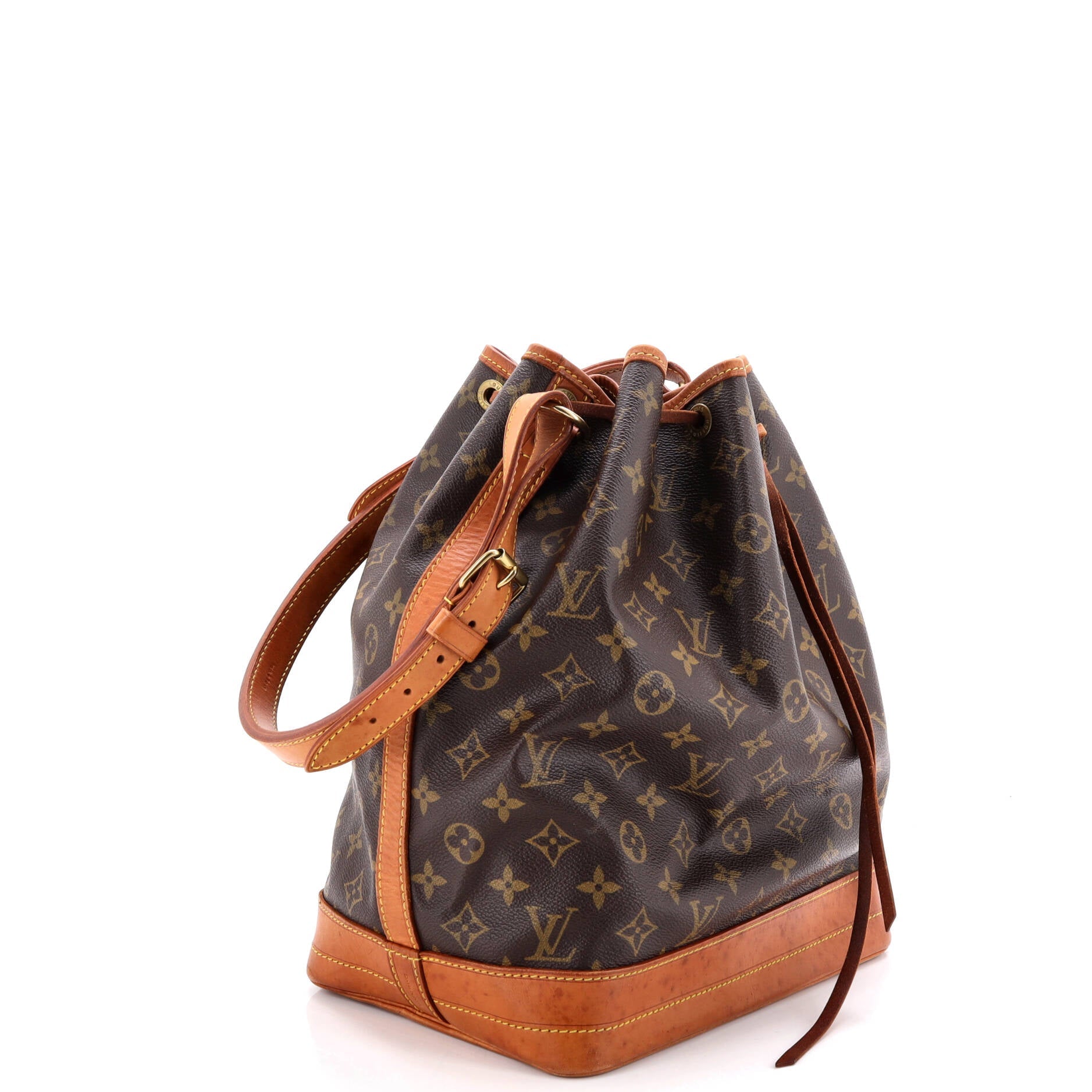 Noe Handbag Monogram Canvas Large