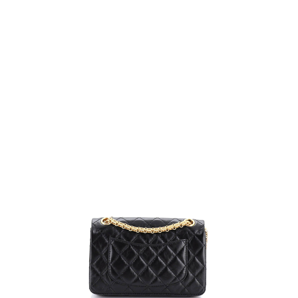Reissue 2.55 Flap Bag Quilted Aged Calfskin Mini