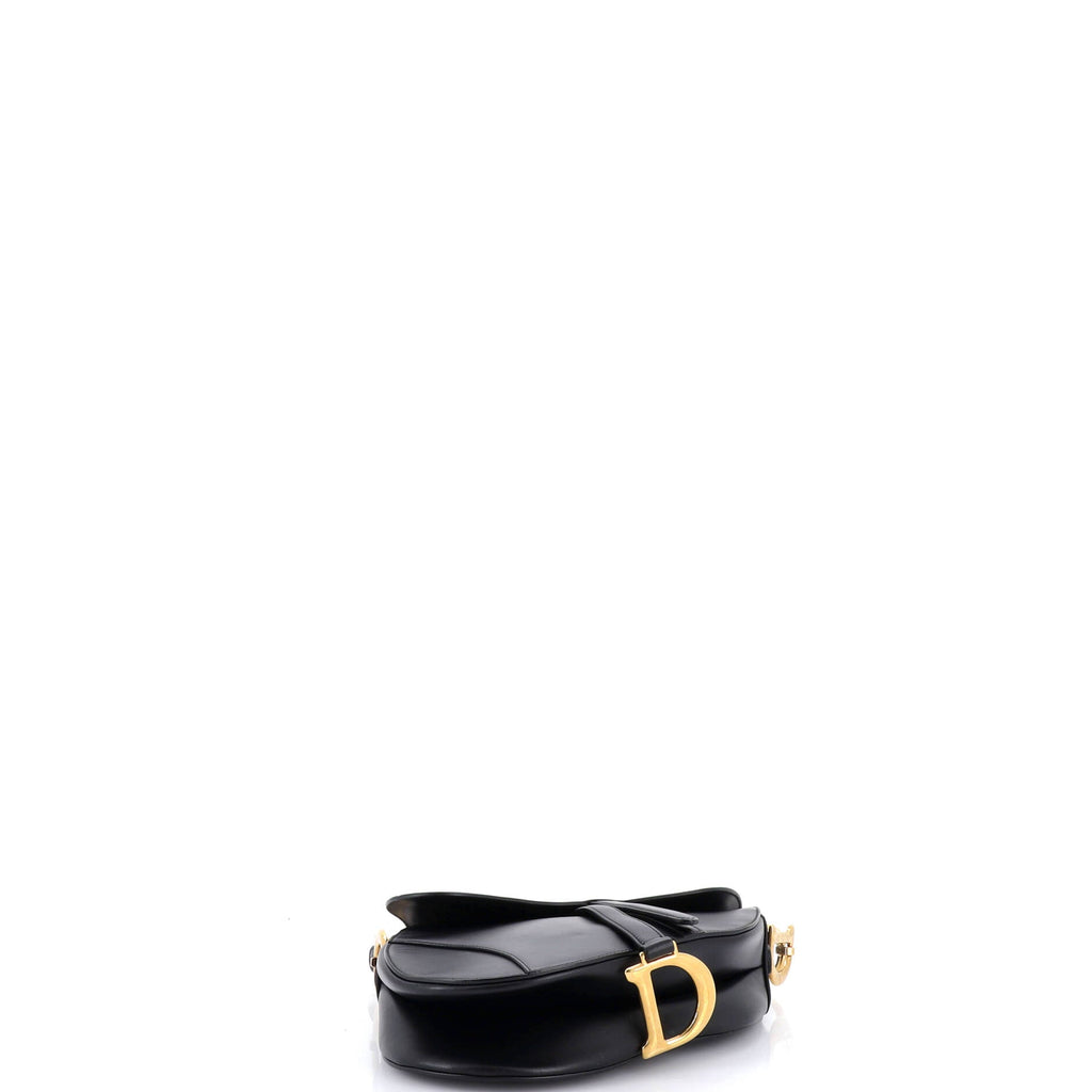 Saddle Handbag Leather Medium