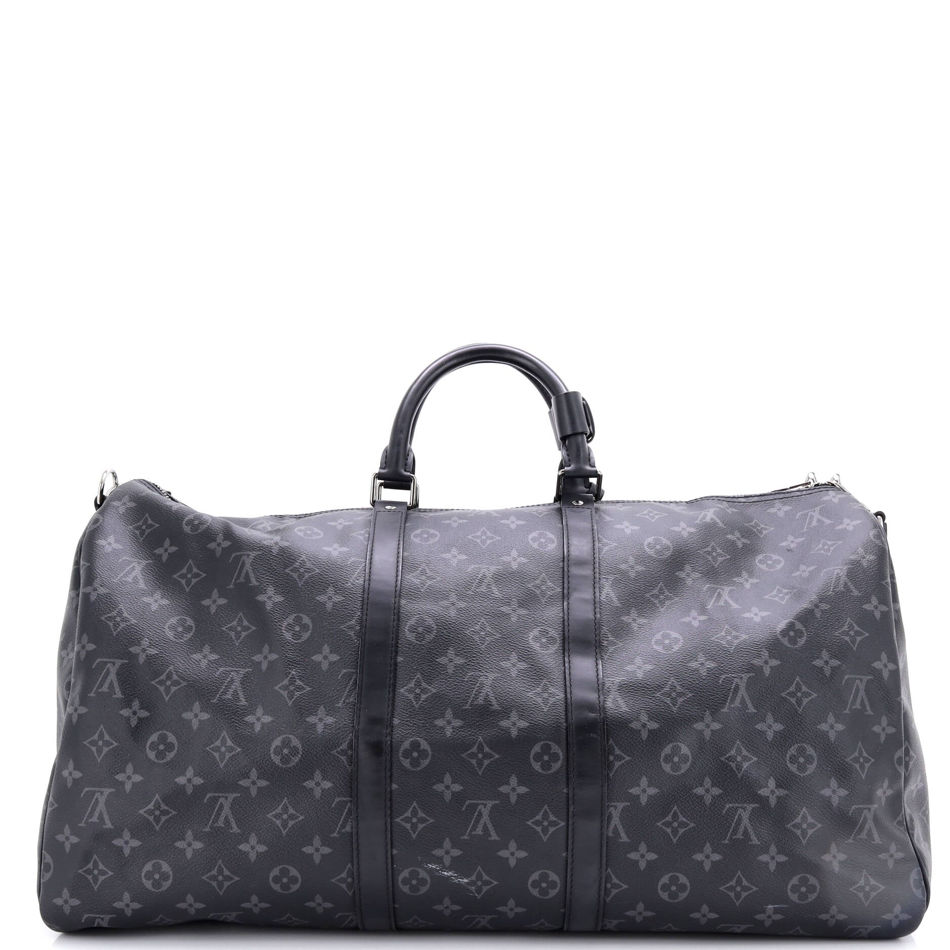 Keepall Bandouliere Bag Monogram Eclipse Canvas 55