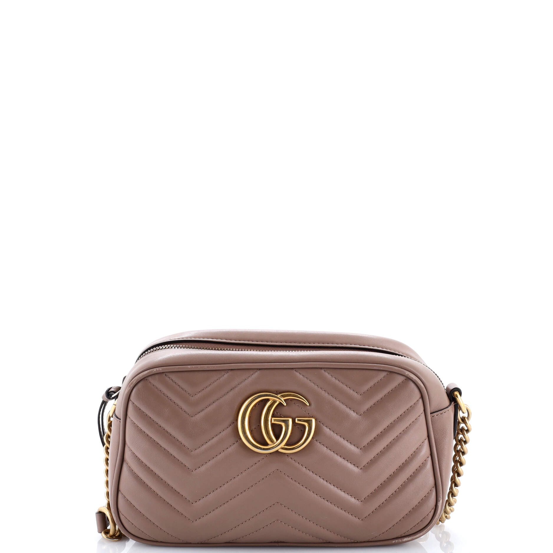 GG Marmont Shoulder Bag Matelasse Leather Small