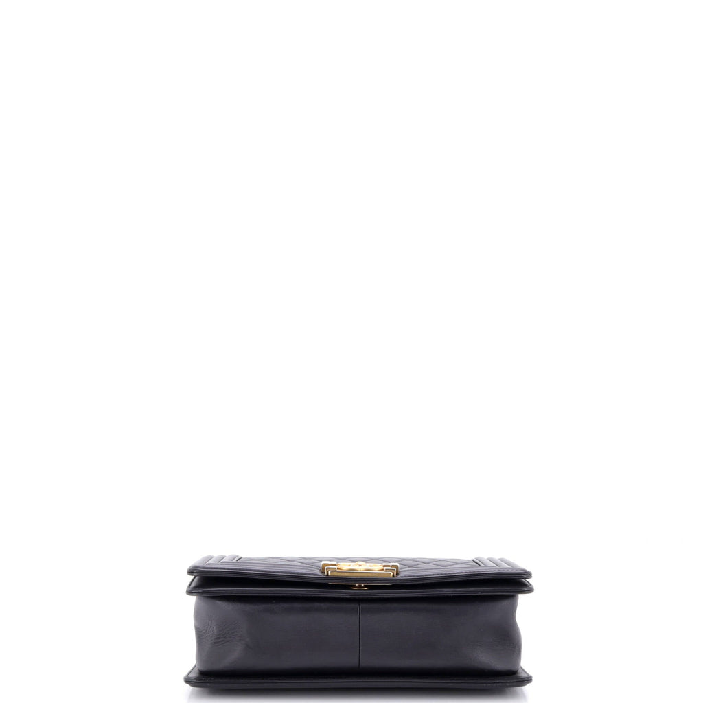 Boy Flap Bag Quilted Lambskin Old Medium