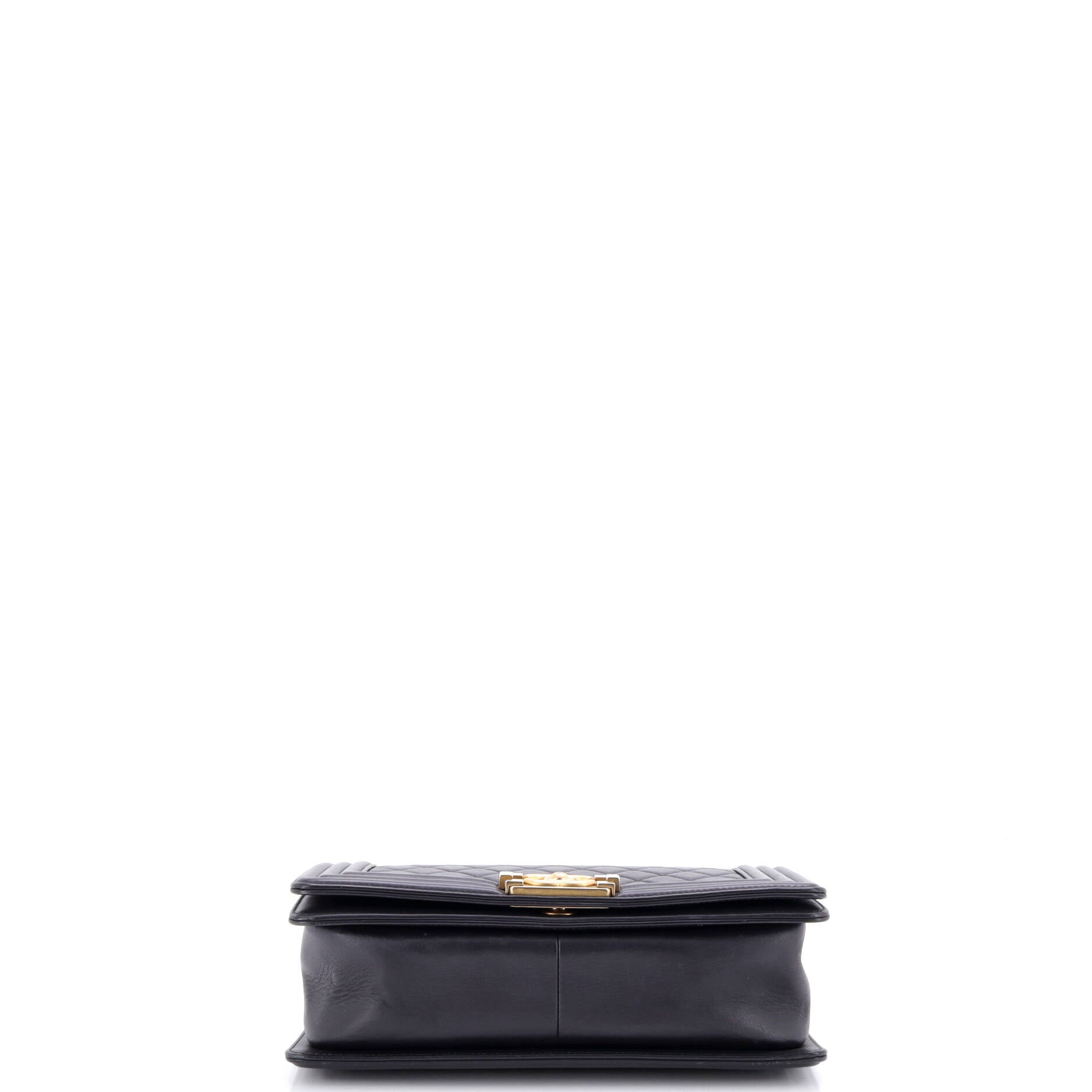 Boy Flap Bag Quilted Lambskin Old Medium