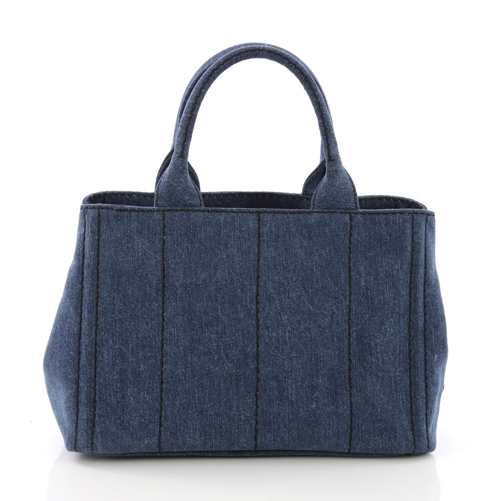 Canapa Convertible Tote Denim Mini
