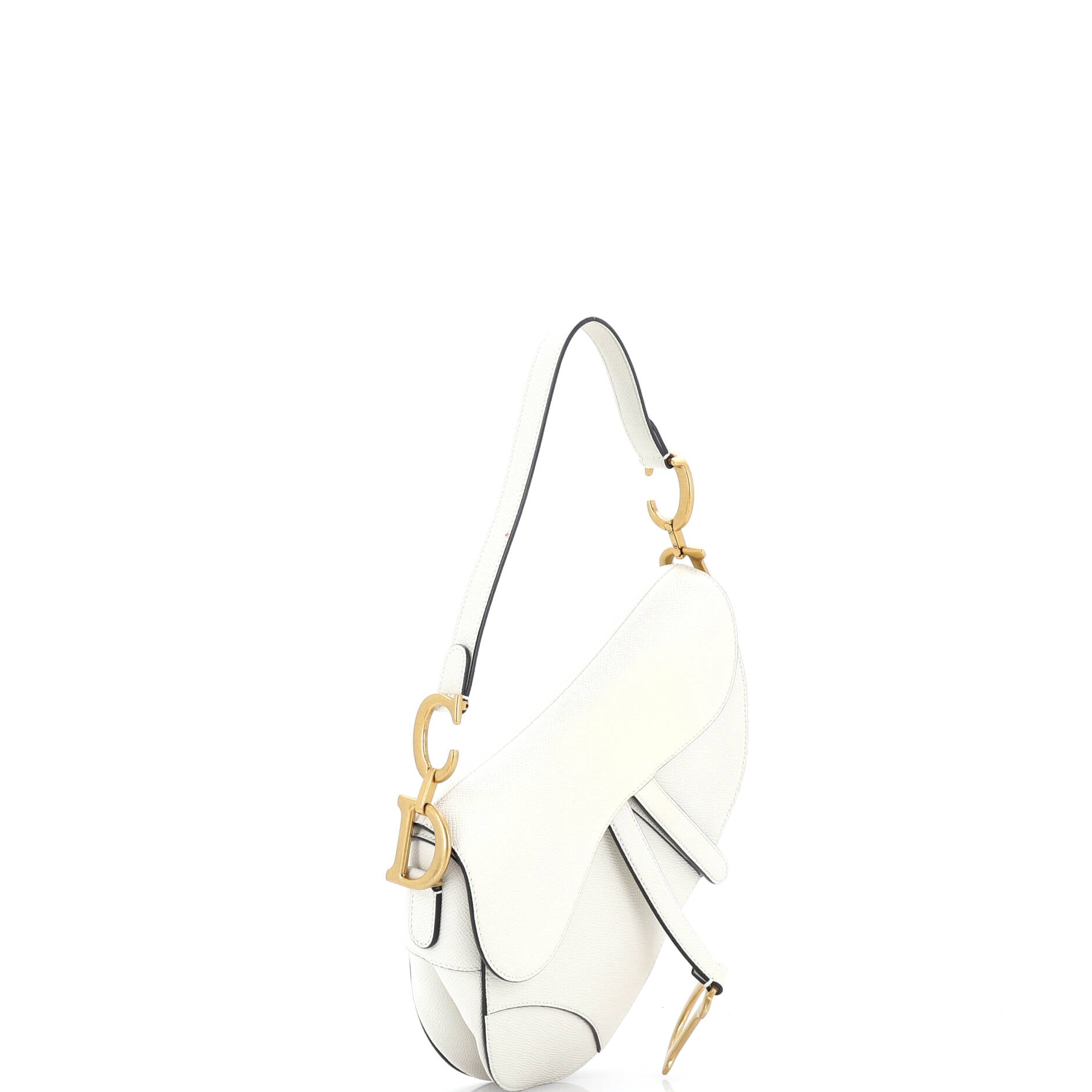 Saddle Handbag Leather Medium