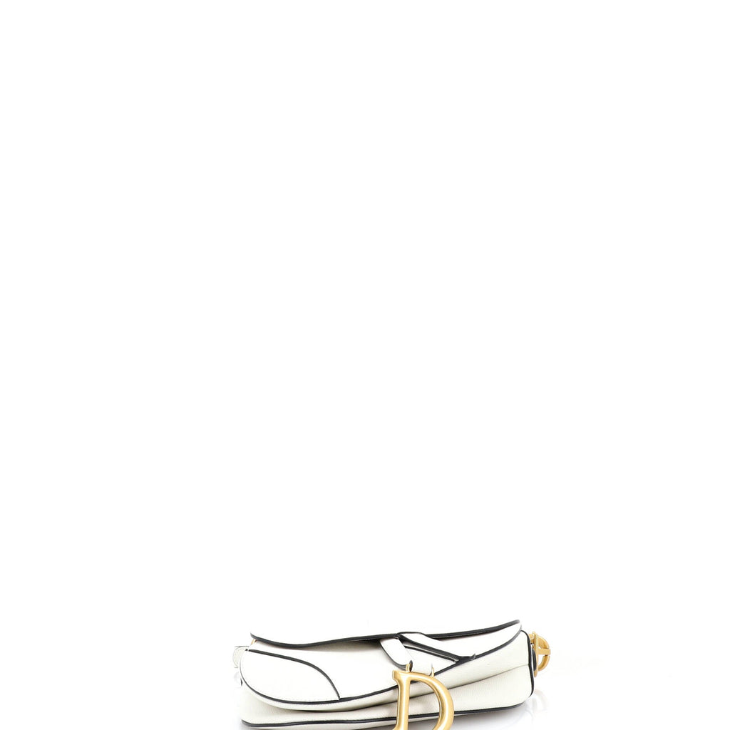 Saddle Handbag Leather Medium