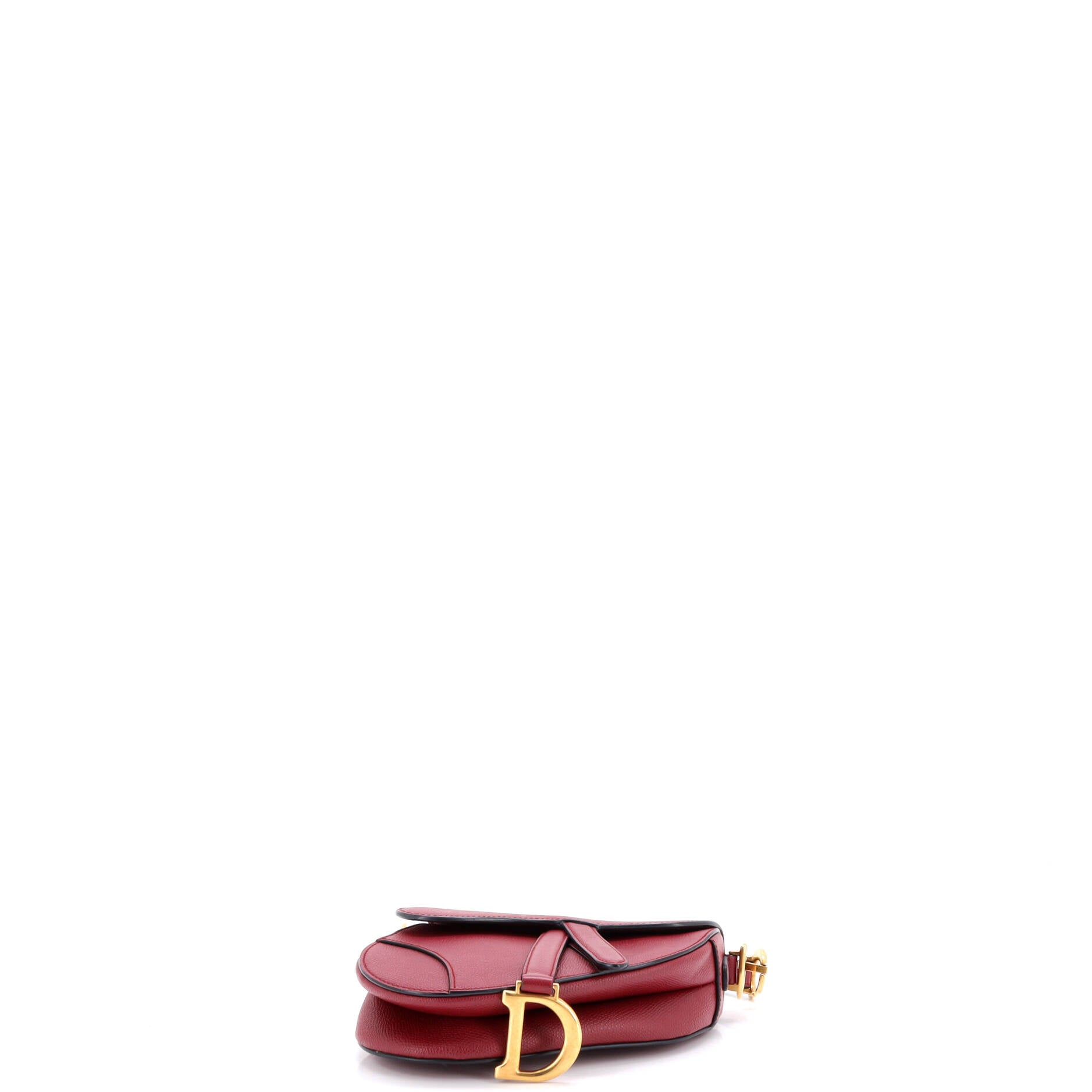 Saddle Handbag Leather Mini