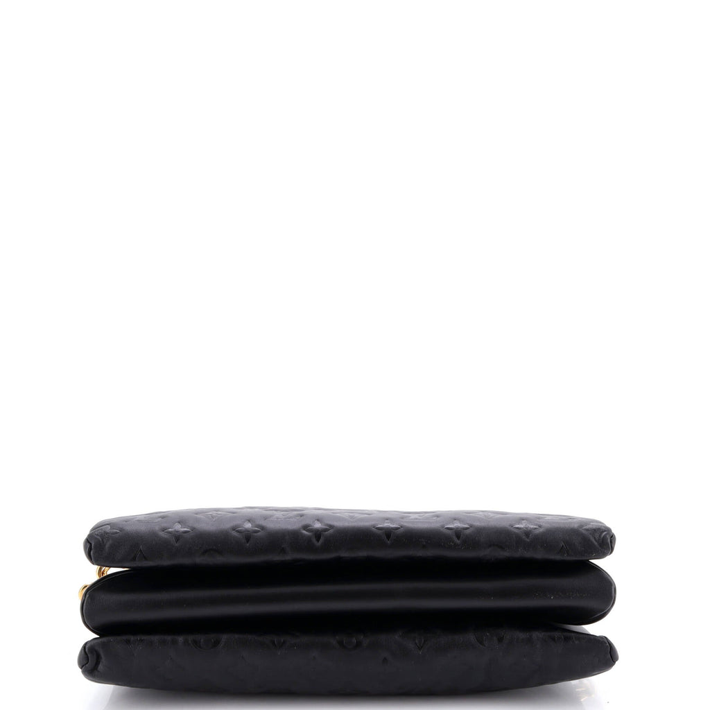 Coussin Bag Monogram Embossed Lambskin MM
