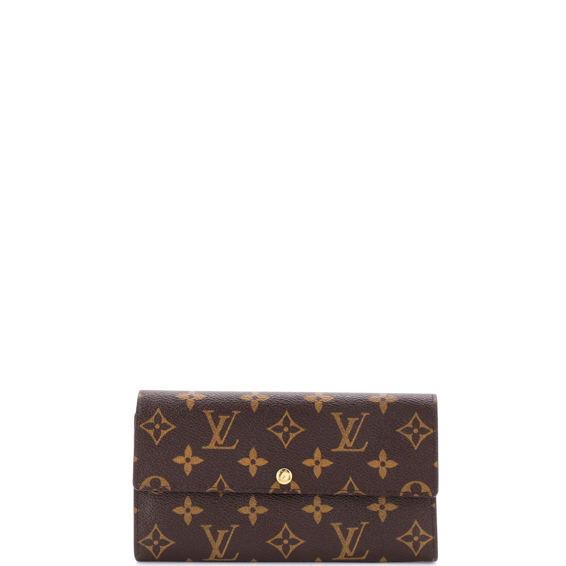 Sarah Wallet Monogram Canvas
