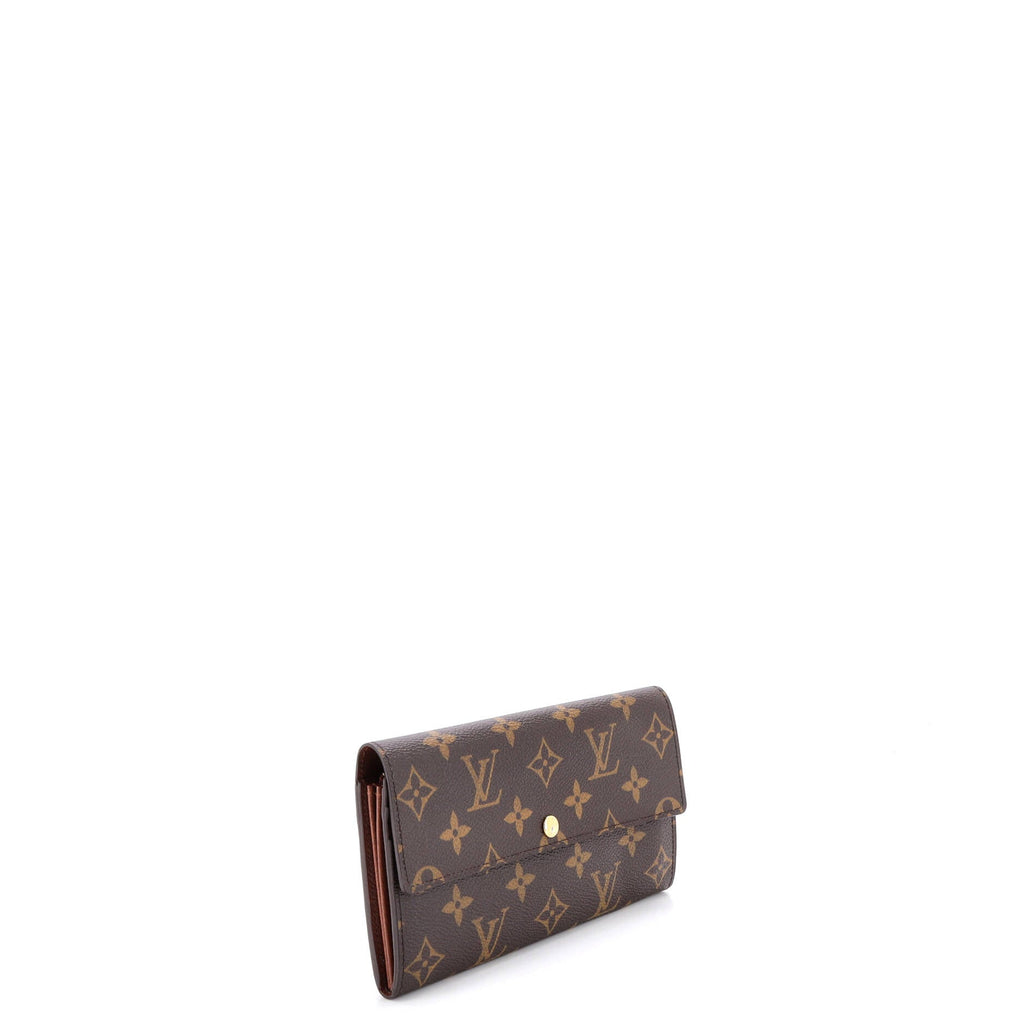 Sarah Wallet Monogram Canvas