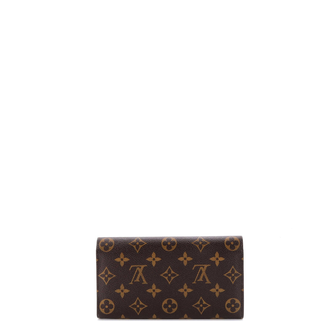 Sarah Wallet Monogram Canvas