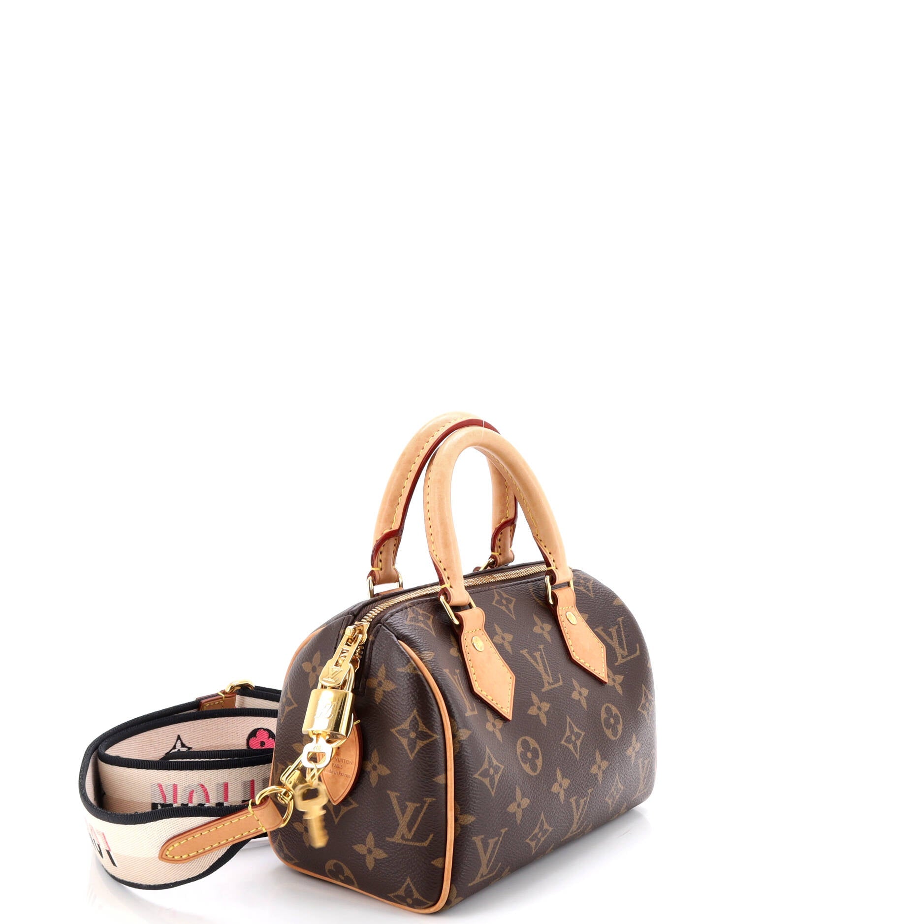 Speedy Bandouliere Bag Monogram Canvas 20