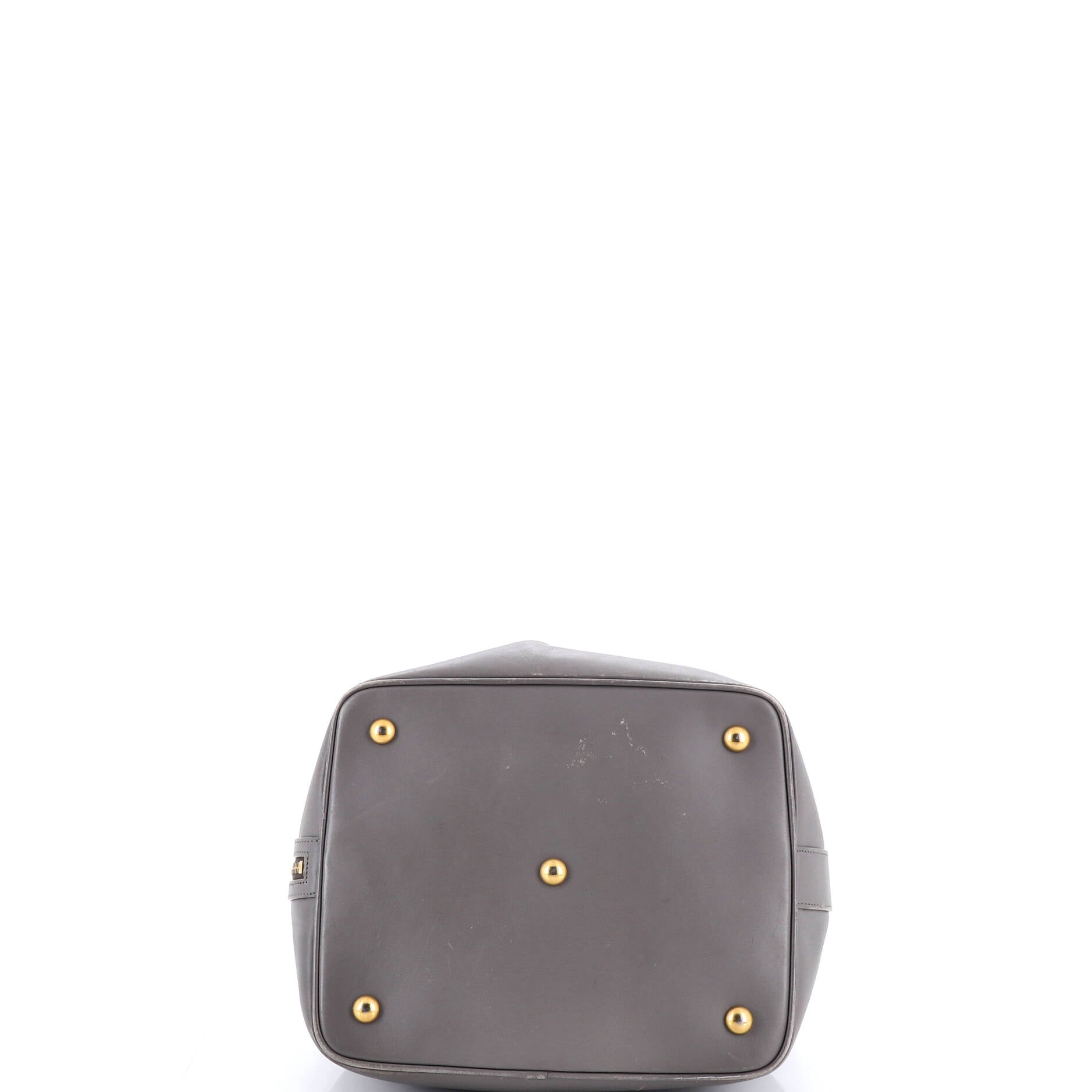 Emmanuelle Bucket Bag Leather Large