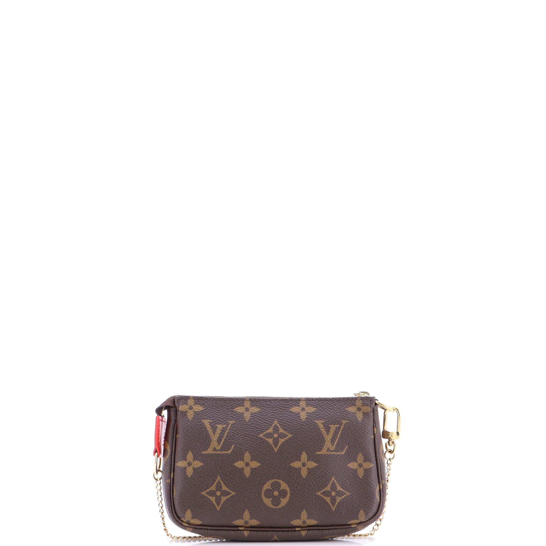Pochette Accessoires Limited Edition Vivienne Xmas Monogram Canvas Mini