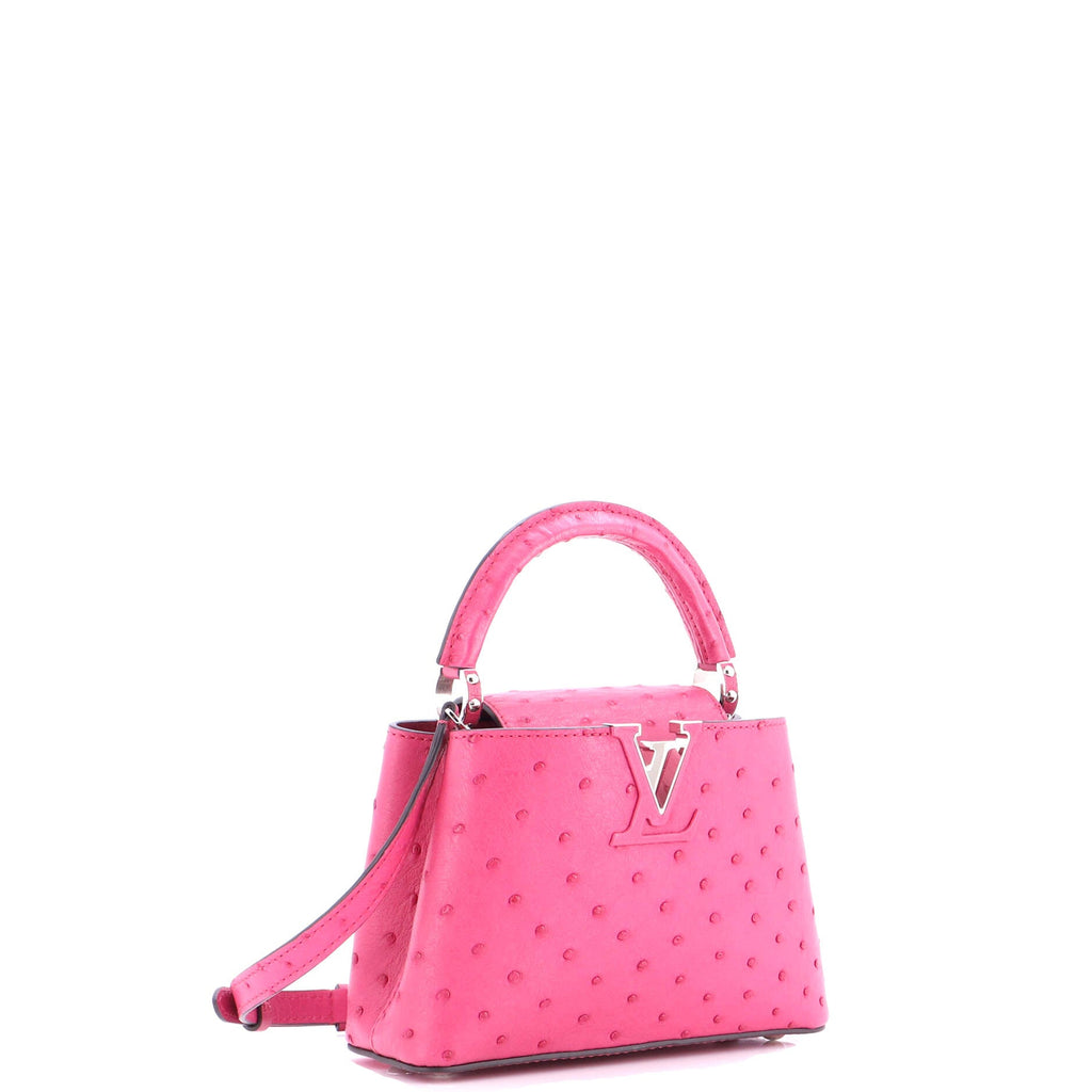 Capucines Bag Ostrich Mini