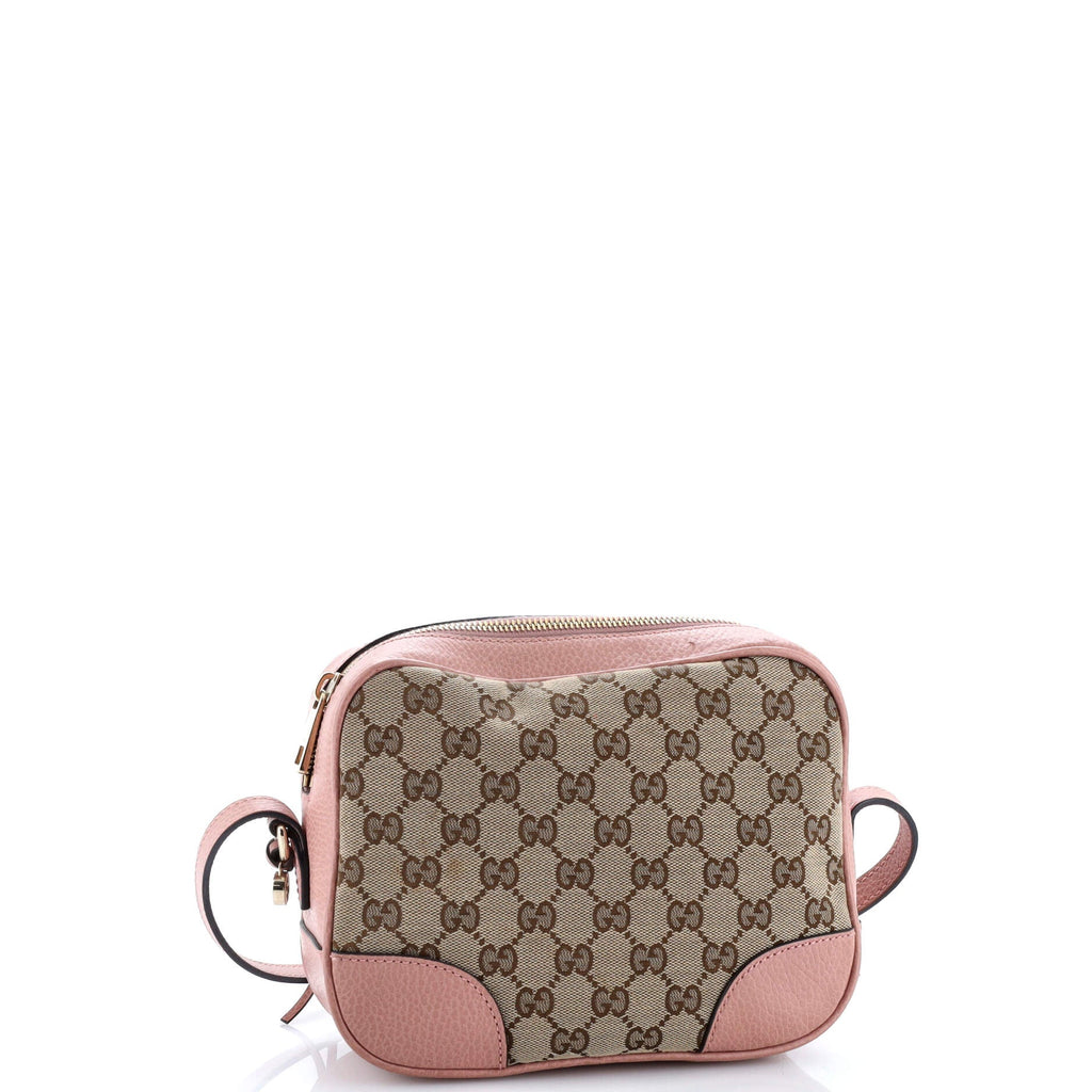 Bree Disco Crossbody Bag GG Canvas with Leather Mini