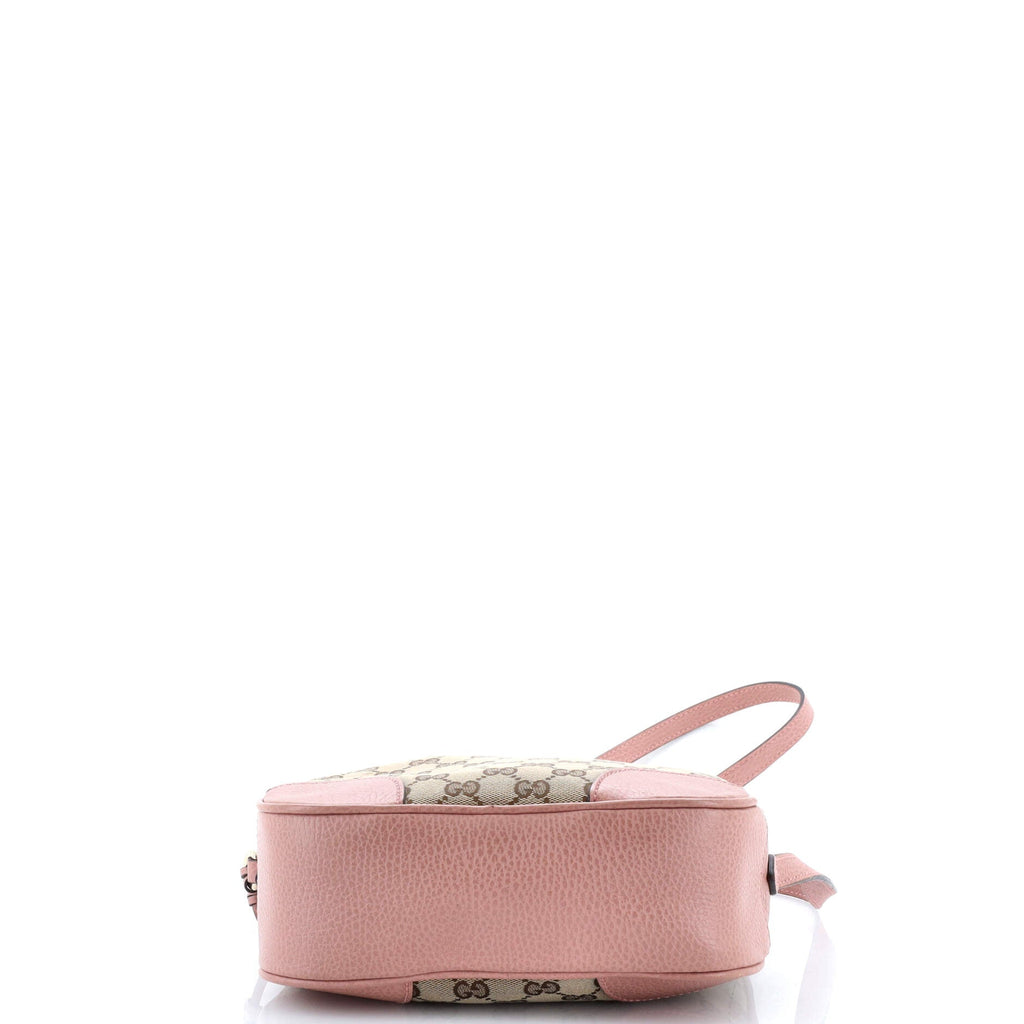 Bree Disco Crossbody Bag GG Canvas with Leather Mini