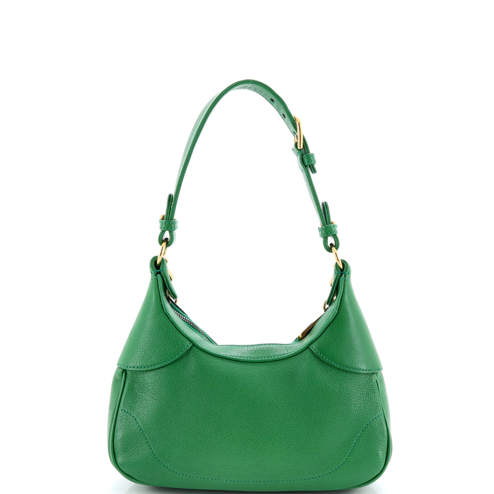Aphrodite Zip Shoulder Bag Leather Small