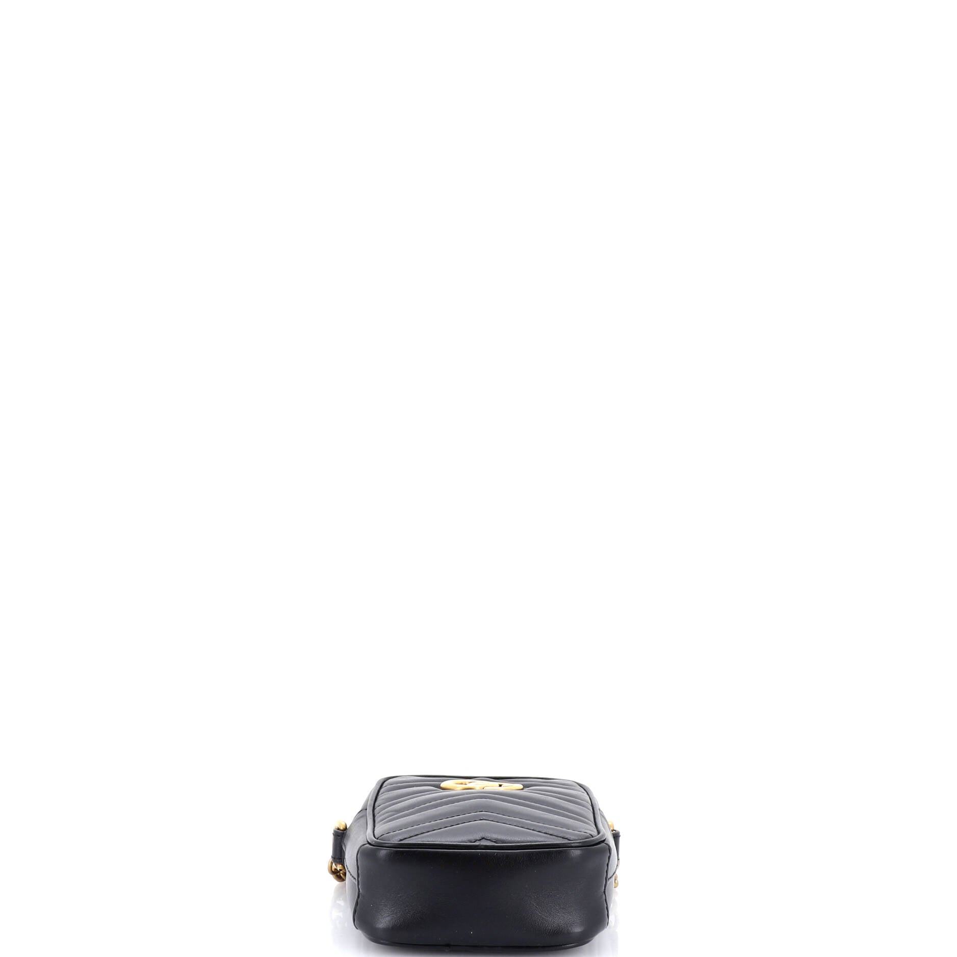 GG Marmont Vertical Phone Crossbody Bag Matelasse Leather Mini