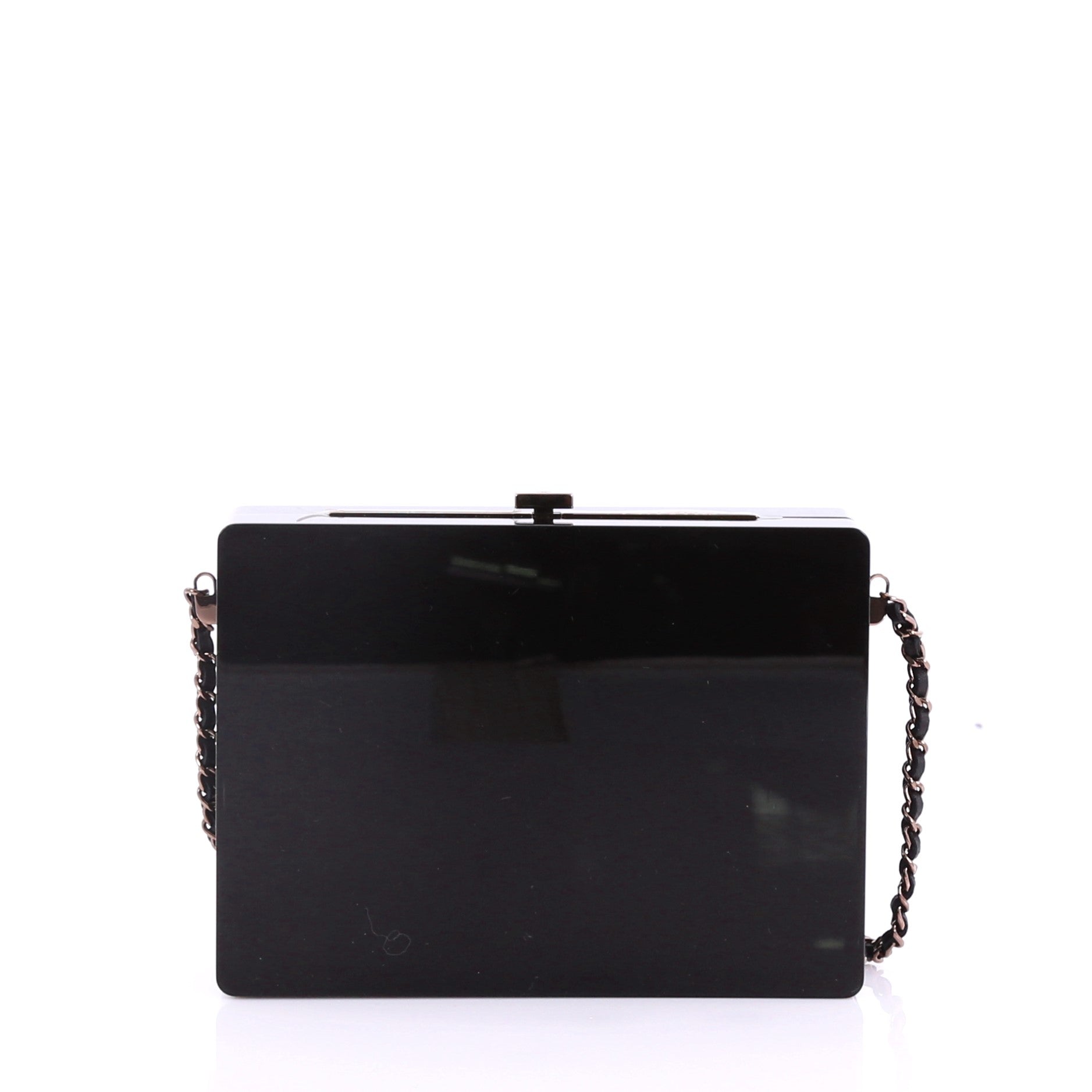 CC Minaudiere Clutch Strass Embellished Plexiglass