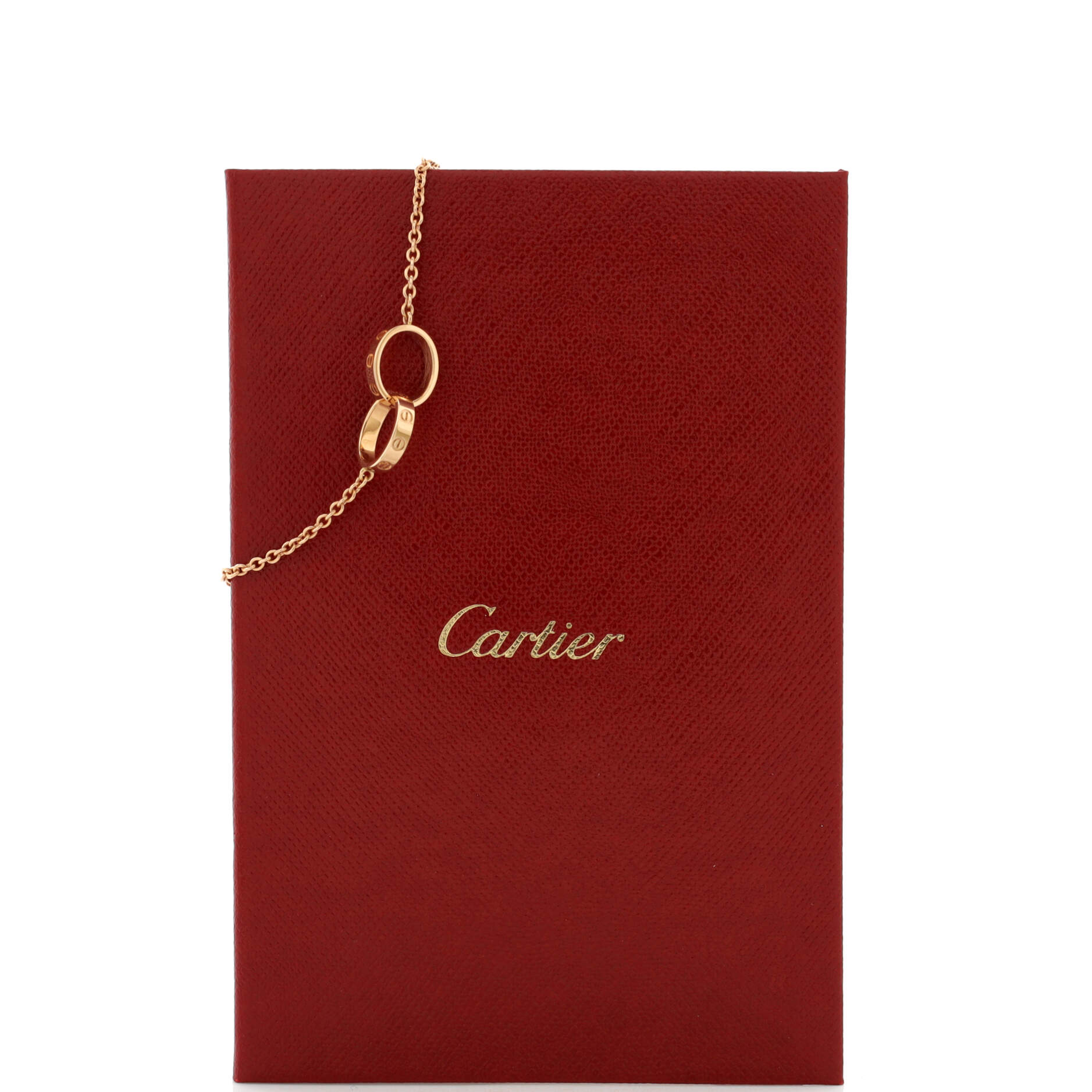 Love Interlocking Bracelet 18K Rose Gold 19