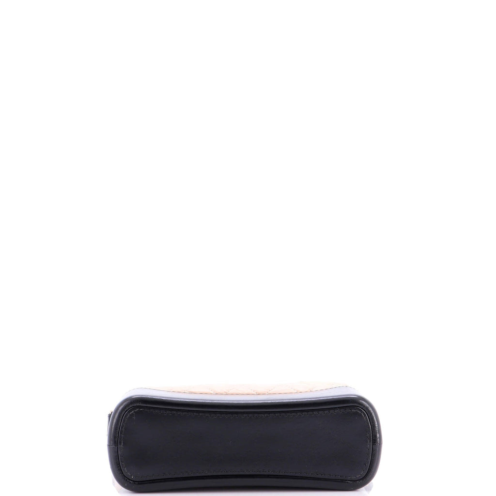 Gabrielle Hobo Quilted Aged Calfskin Small