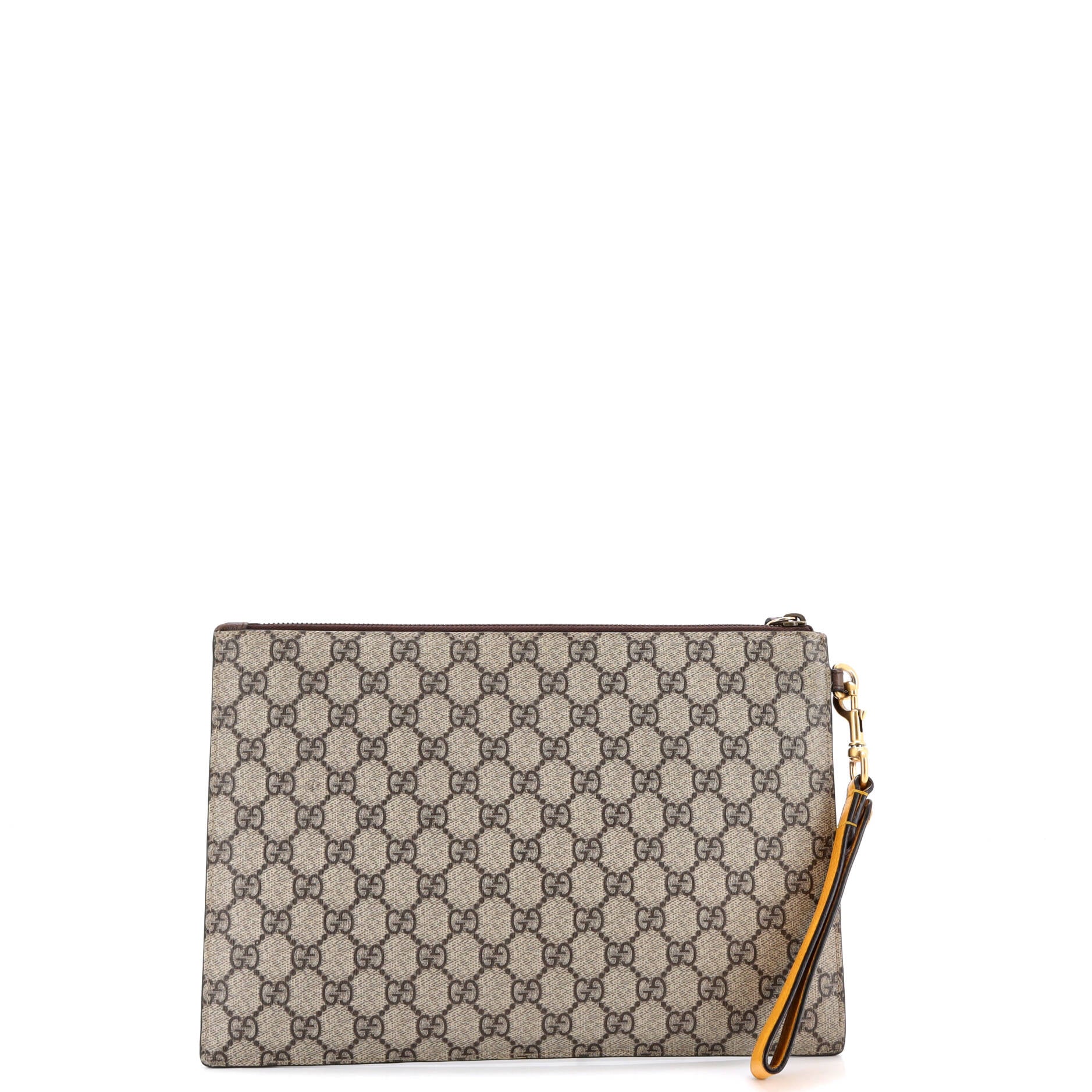 Neo Vintage Wristlet Pouch GG Coated Canvas