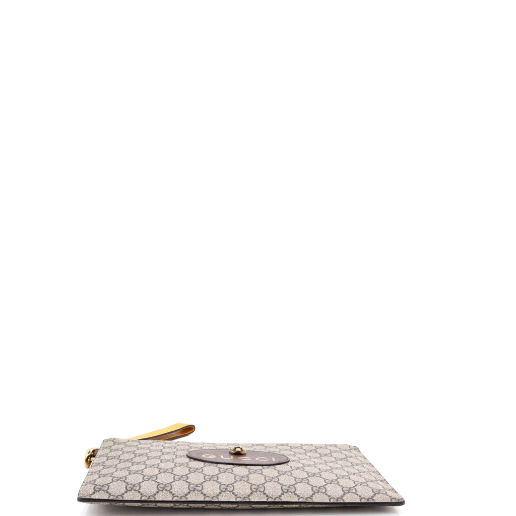Neo Vintage Wristlet Pouch GG Coated Canvas