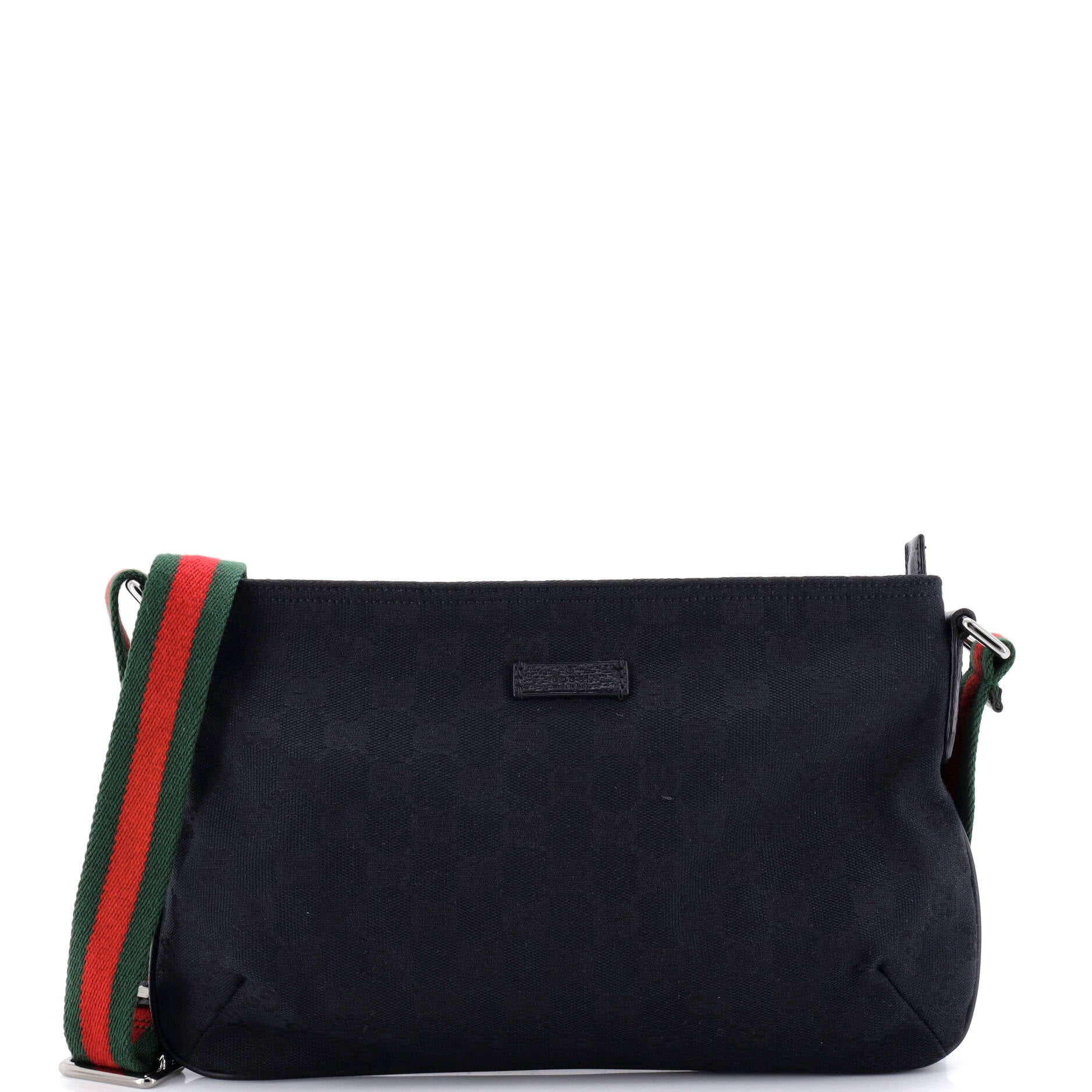 Web Strap Messenger Bag GG Canvas Small