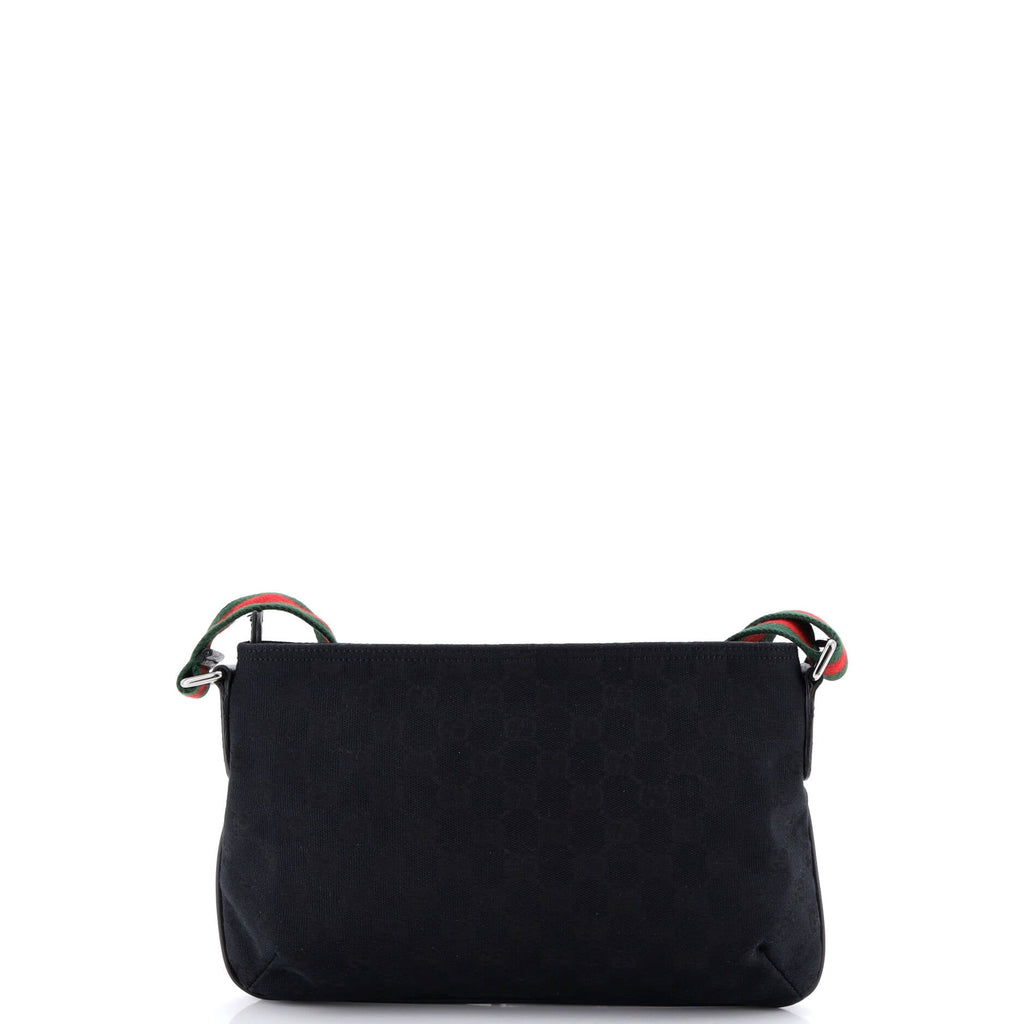 Web Strap Messenger Bag GG Canvas Small