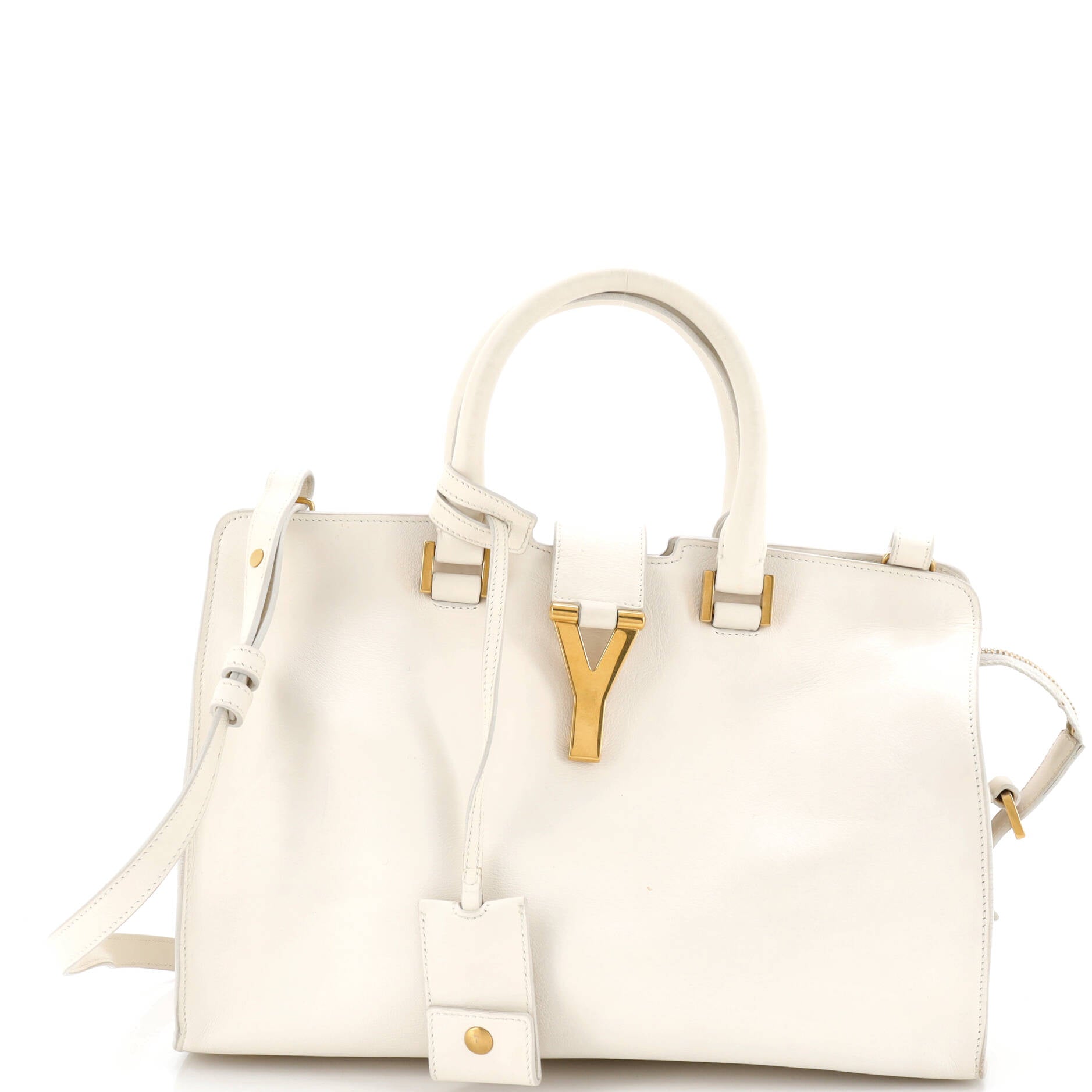 Classic Y Cabas Leather Small