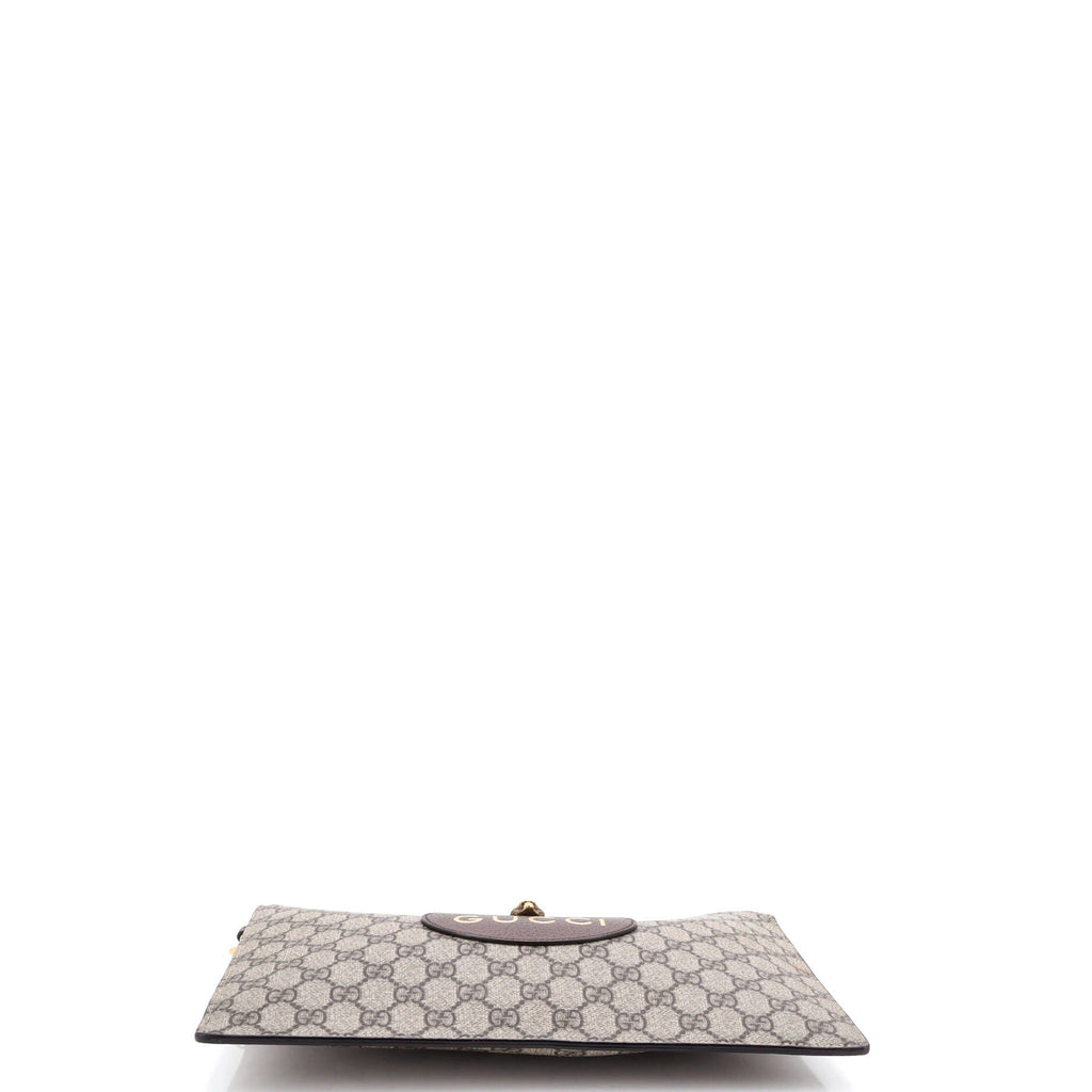 Neo Vintage Wristlet Pouch GG Coated Canvas