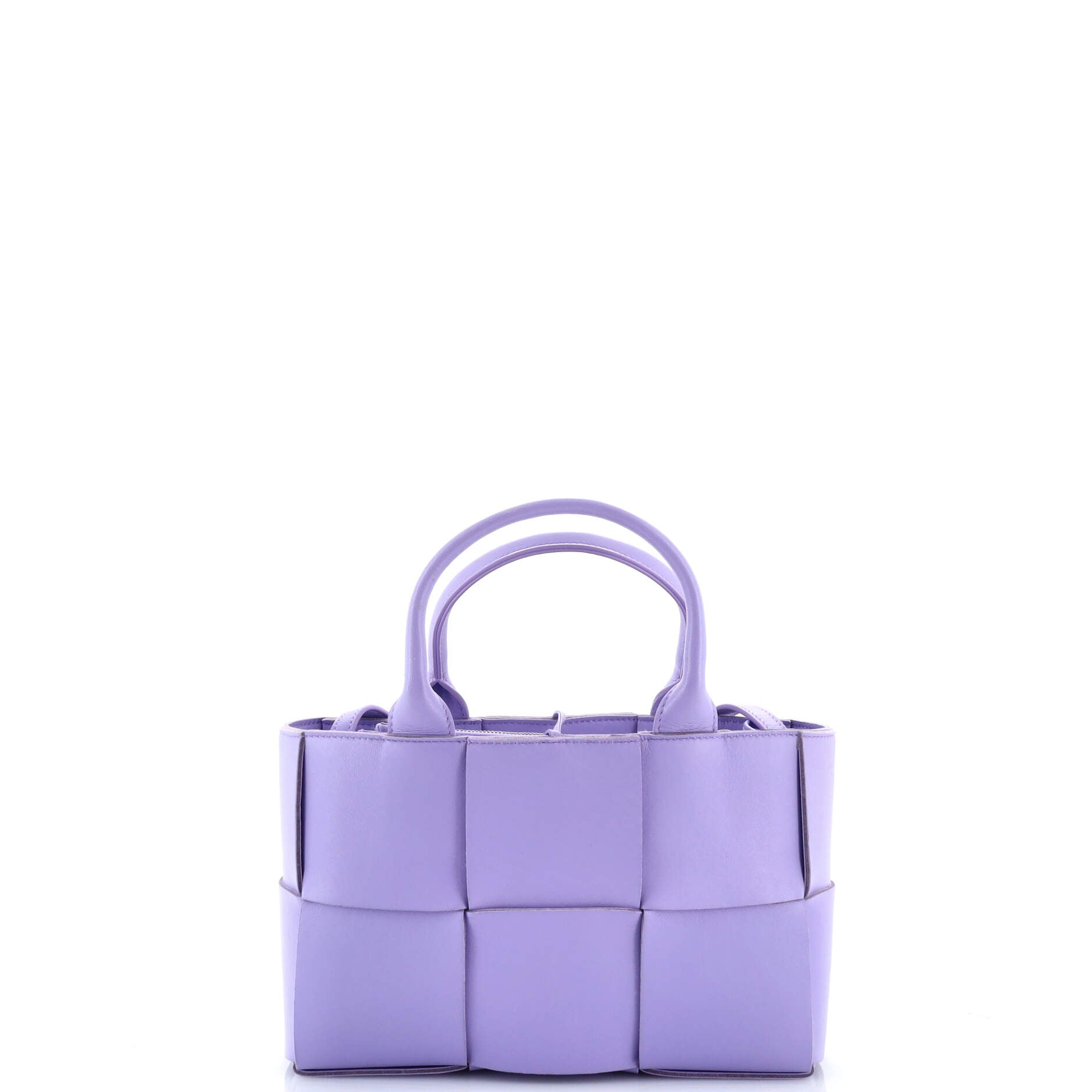 Arco Tote Maxi Intrecciato Leather Mini