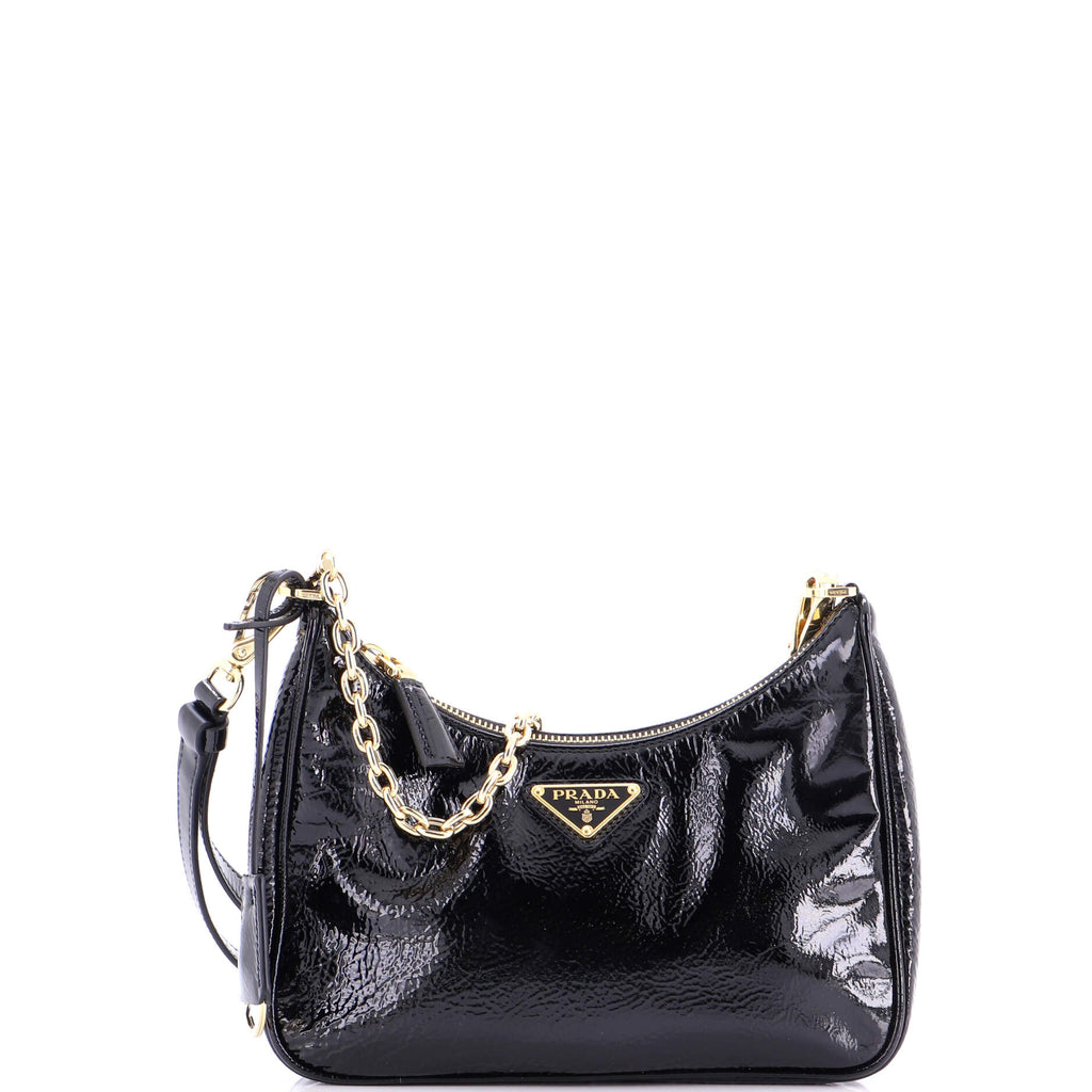 Re-Edition Shoulder Bag Patent Mini