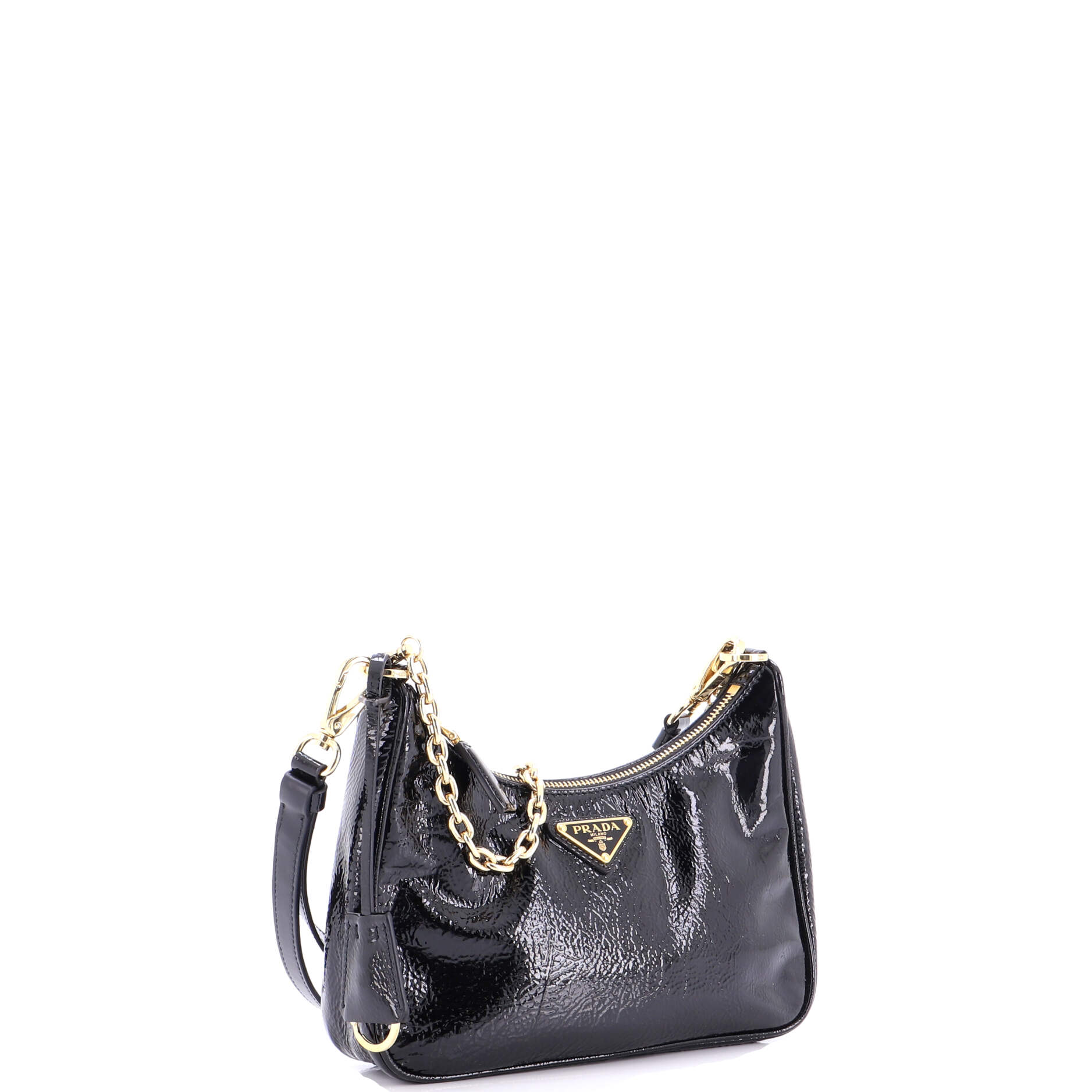 Re-Edition Shoulder Bag Patent Mini