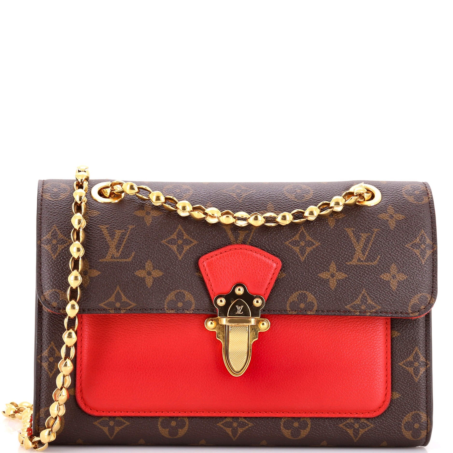 Victoire Handbag Monogram Canvas and Leather