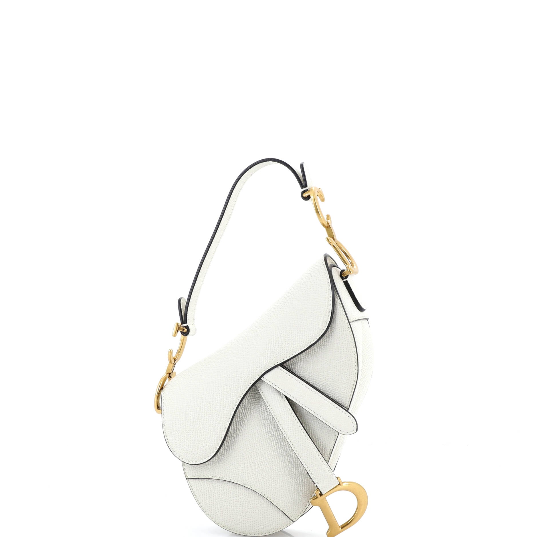 Saddle Handbag Leather Mini