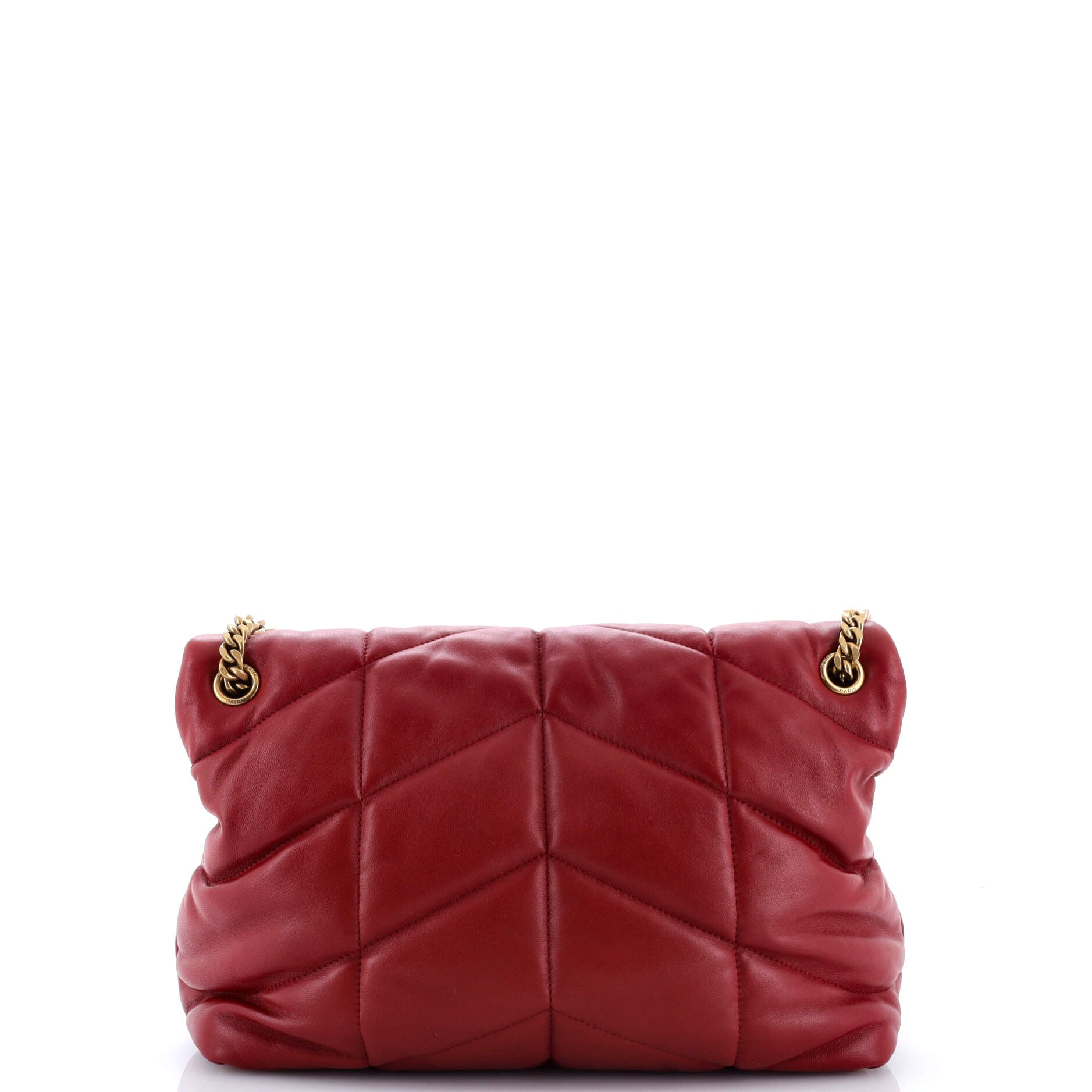 Loulou Puffer Shoulder Bag Quilted Leather Medium